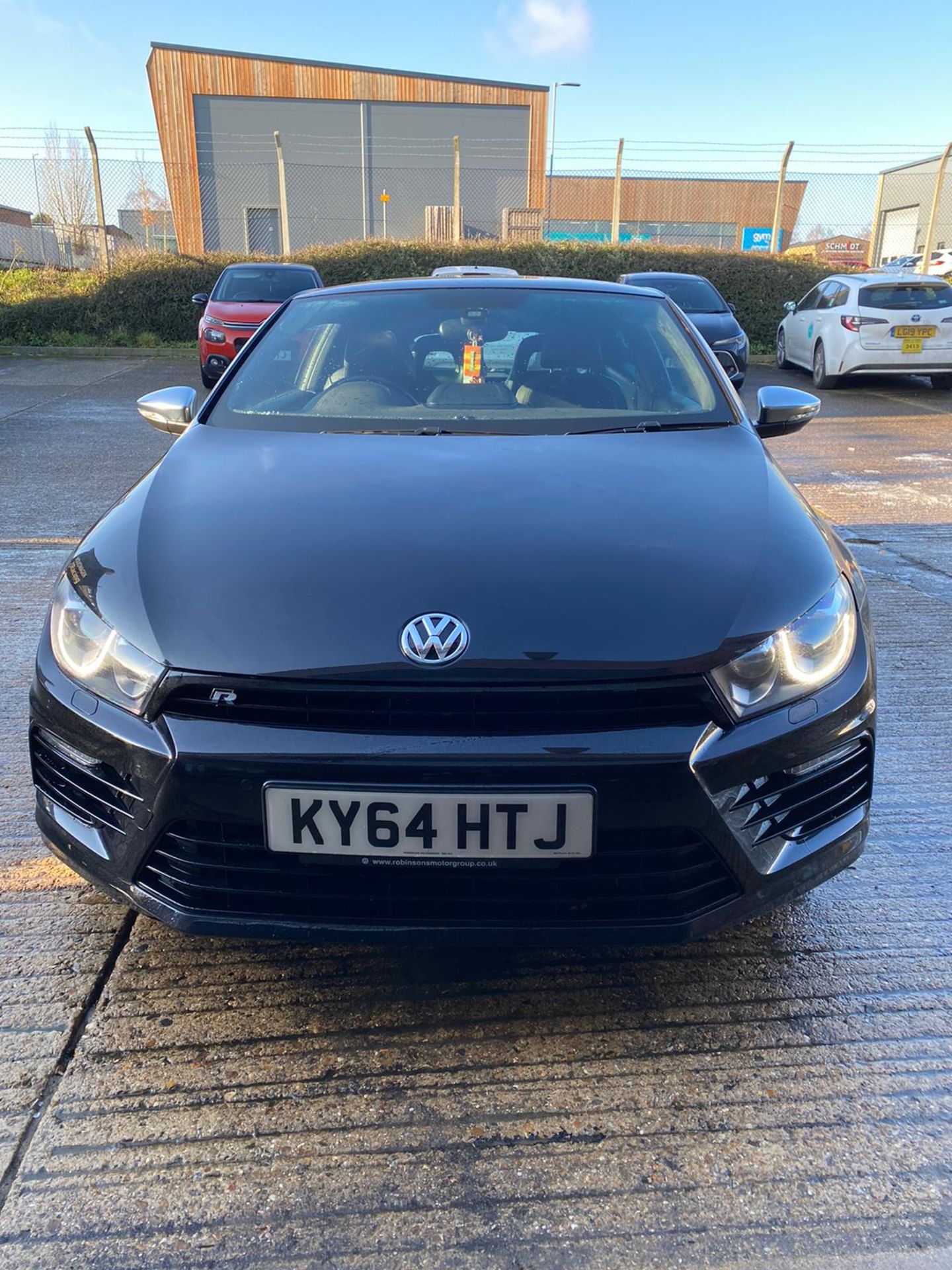 2015/64 REG VOLKSWAGEN SCIROCCO R TSI 2.0 PETROL BLACK COUPE, SHOWING 2 FORMER KEEPERS *NO VAT* - Image 2 of 14