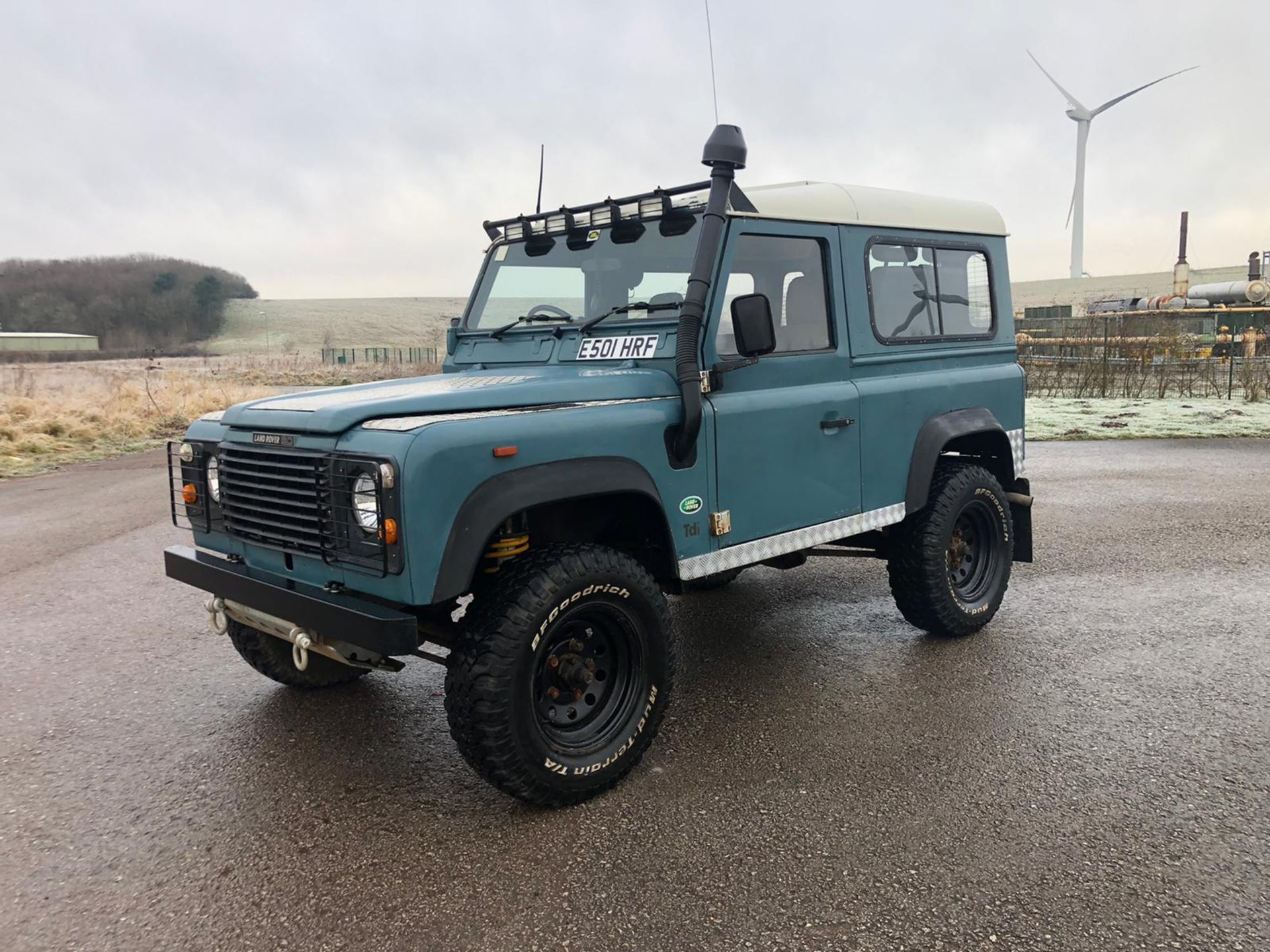 1987/E REG LAND ROVER 90 4C DEFENDER REG FT DIESEL 2.8 BLUE LIGHT 4X4 UTILITY *NO VAT* - Image 5 of 14