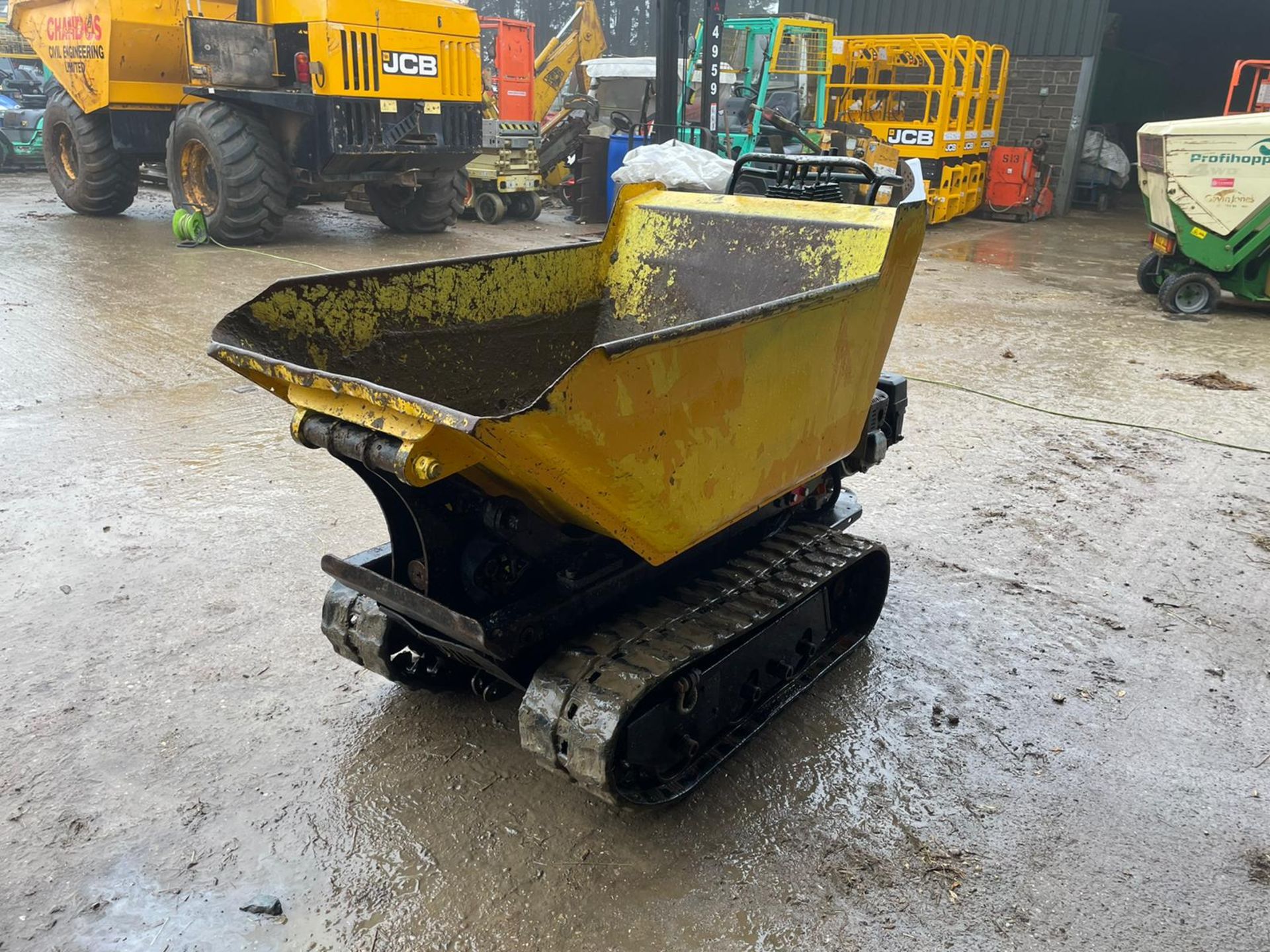 2015 CORMIDI C6.50 MINI TRACKED DUMPER, RUNS, DRIVES AND TIPS, HI TIP, PETROL ENGINE *PLUS VAT* - Image 7 of 7