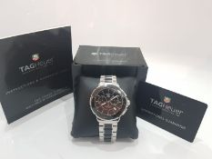 TAG HEUER FORMULA 1 41mm Ceramic & Steel Chronograph Mens Watch *NO VAT*