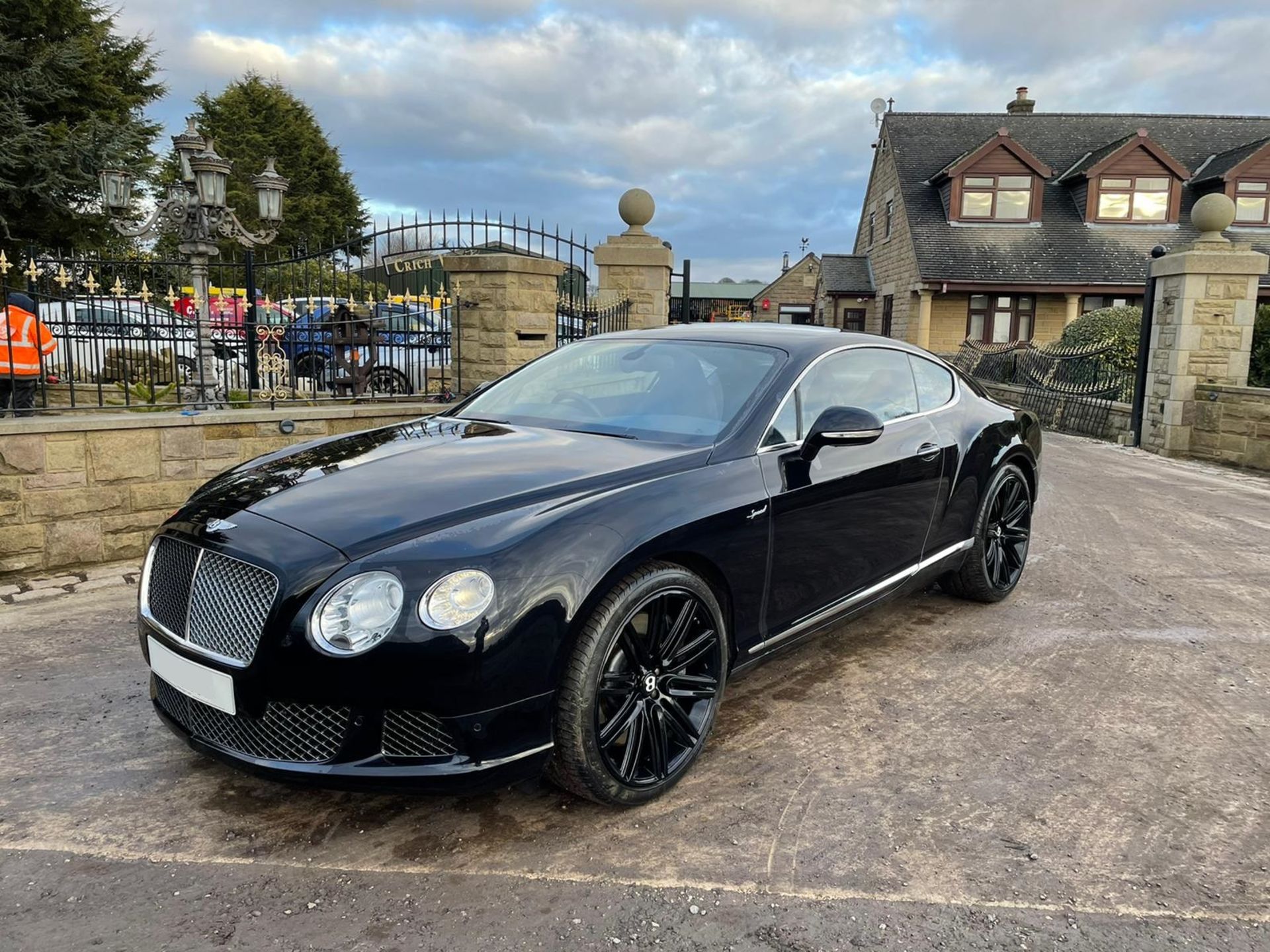 2014/14 REG BENTLEY CONTINENTAL GT SPEED 6.0 AUTO BLACK COUPE 626 HP- FULL BENTLEY SERVICE HISTORY - Image 3 of 26