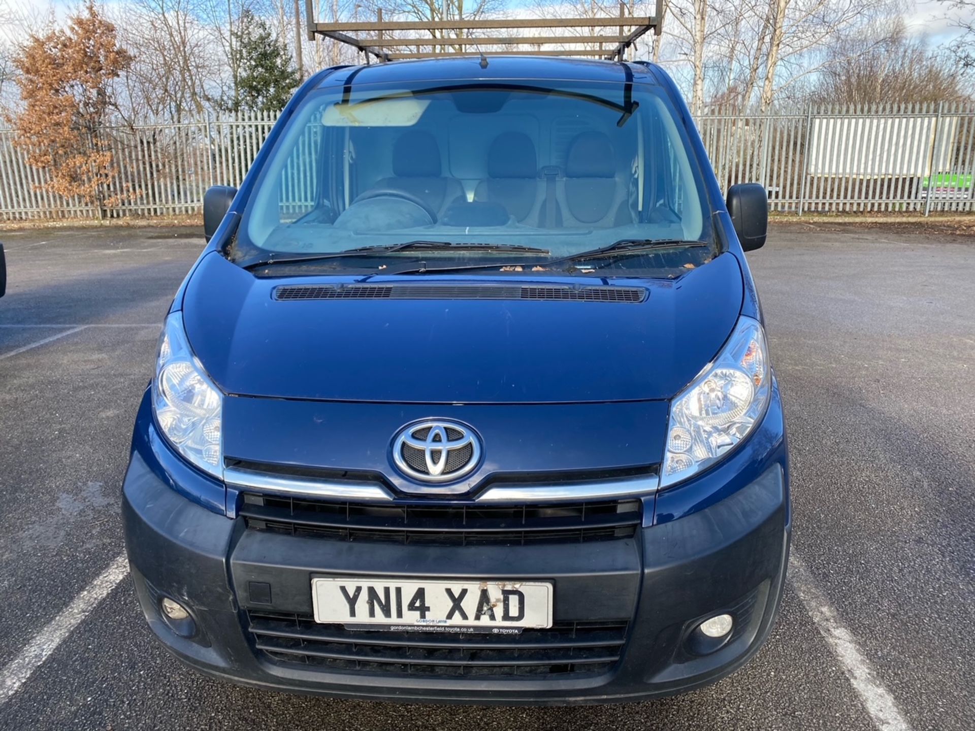 2014/14 REG TOYOTA PROACE 1200 L1H1 HDI 2.0 DIESEL PANEL VAN, SHOWING 0 FORMER KEEPERS *PLUS VAT* - Image 2 of 6