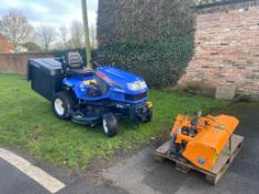 Iseki SXG19 Ride on Tractor Complete with Brand New – never used Low Dump Collector *PLUS VAT*