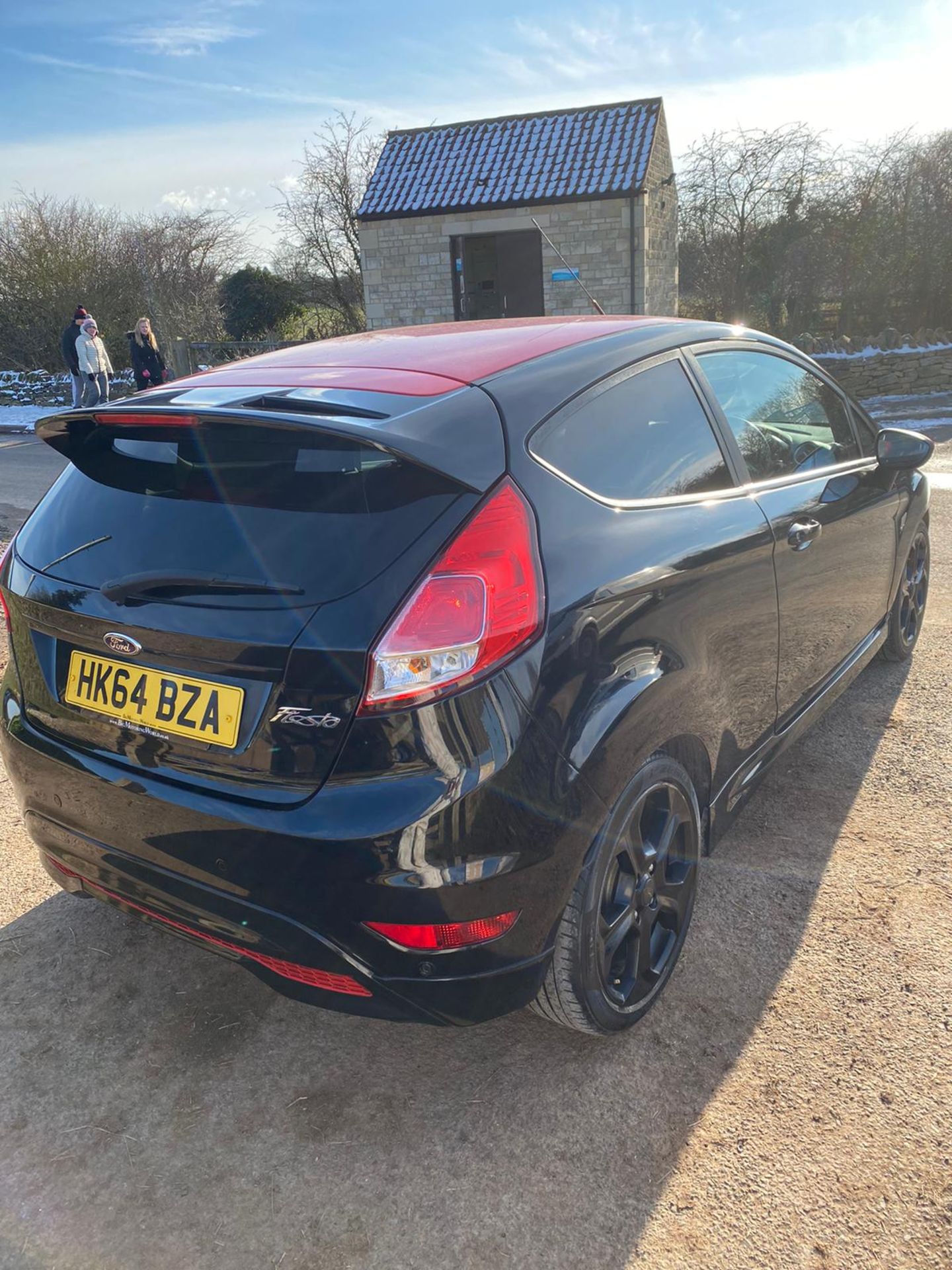 2014/64 REG FORD FIESTA ZETEC S BLACK EDITION 998CC PETROL 3DR HATCHBACK, SHOWING 2 FORMER KEEPERS - Image 8 of 20