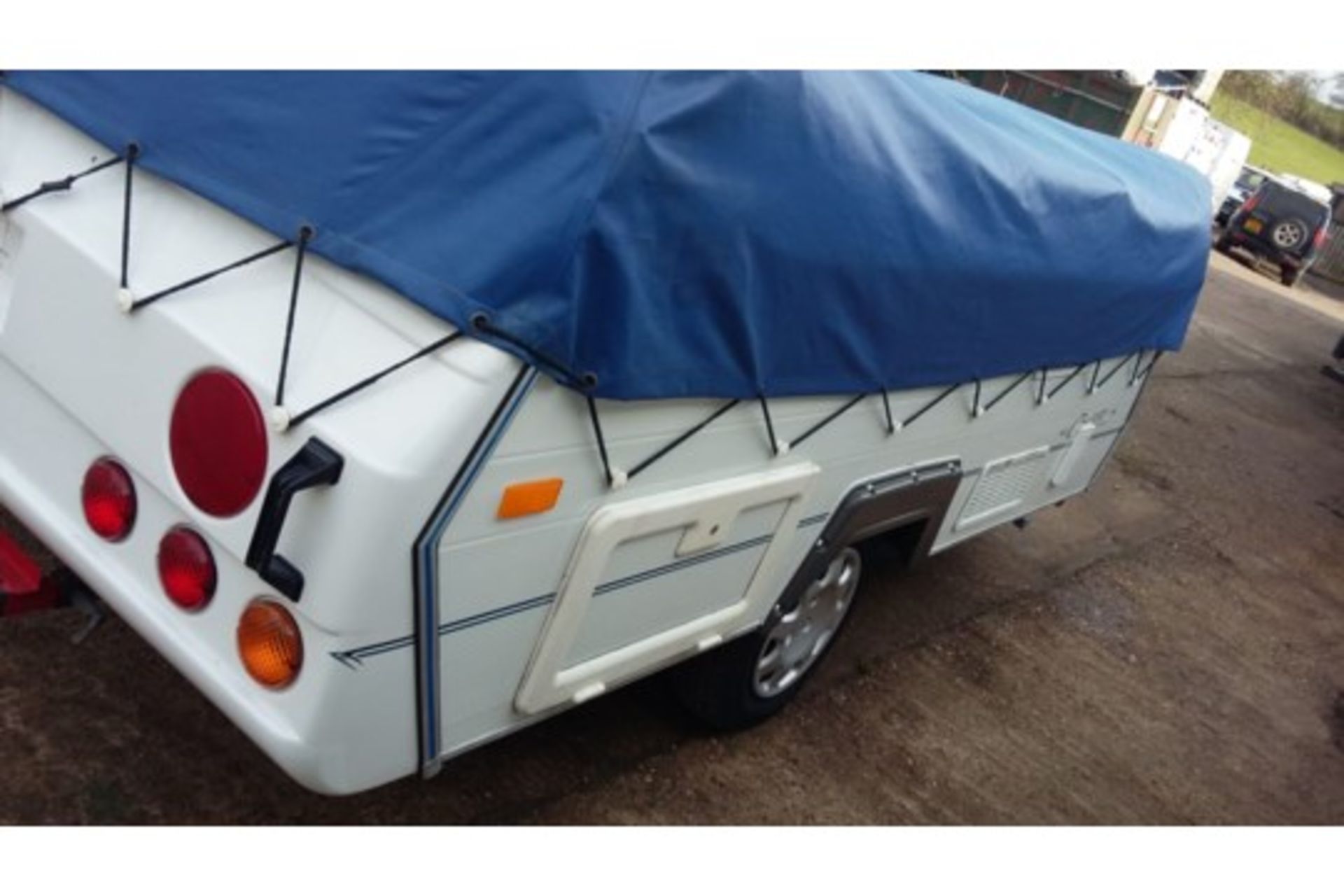 2004 CONWAY CRUISER 4 BERTH FOLDING CAMPER TRAILER TENT SINGLE AXLE TOW-ABLE *NO VAT* - Image 5 of 18