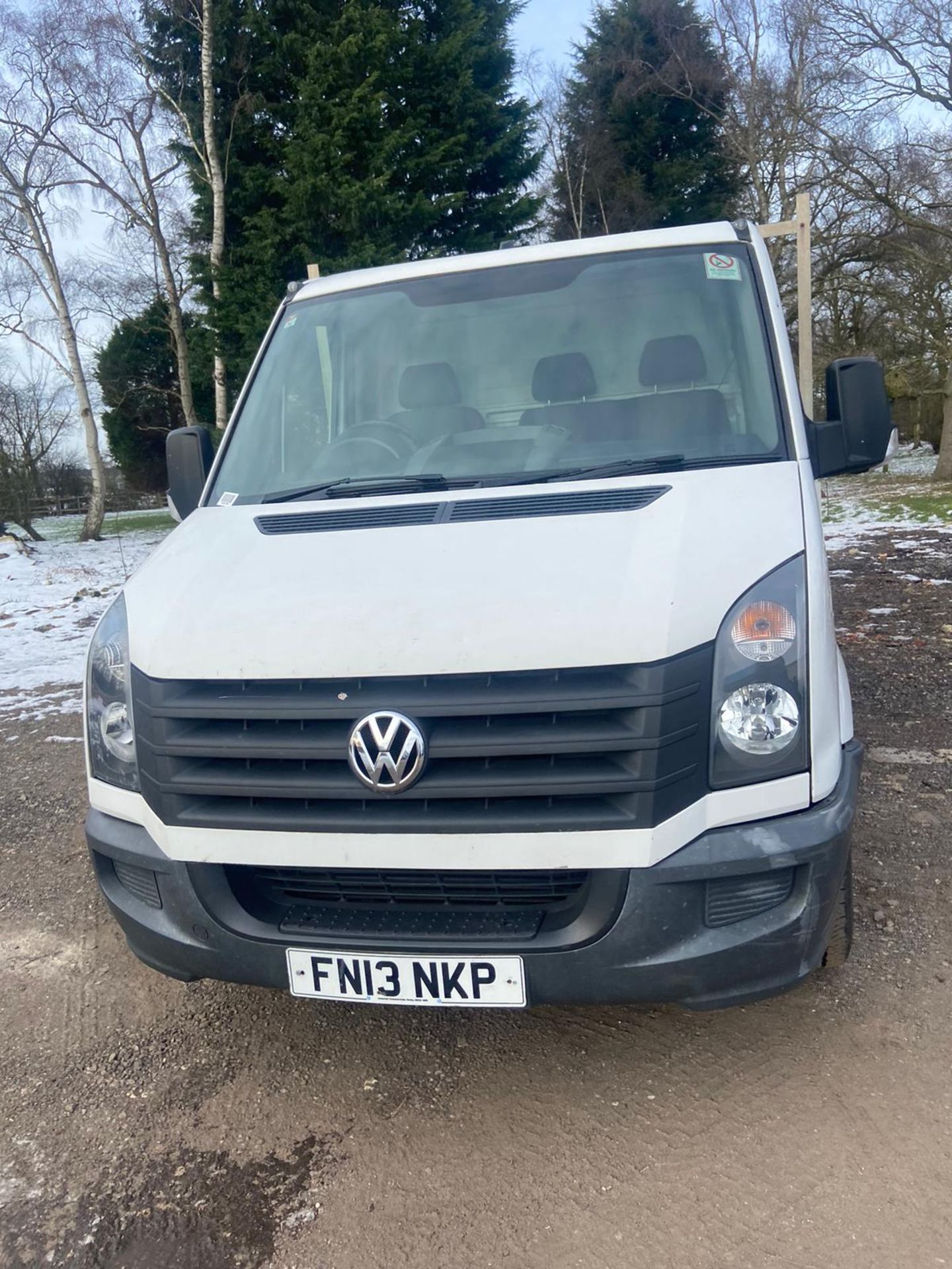 2013/13 REG VOLKSWAGEN CRAFTER CR35 TDI 136 LWB 2.0 DIESEL DROPSIDE LORRY, SHOWING 1 FORMER KEEPER - Image 2 of 9