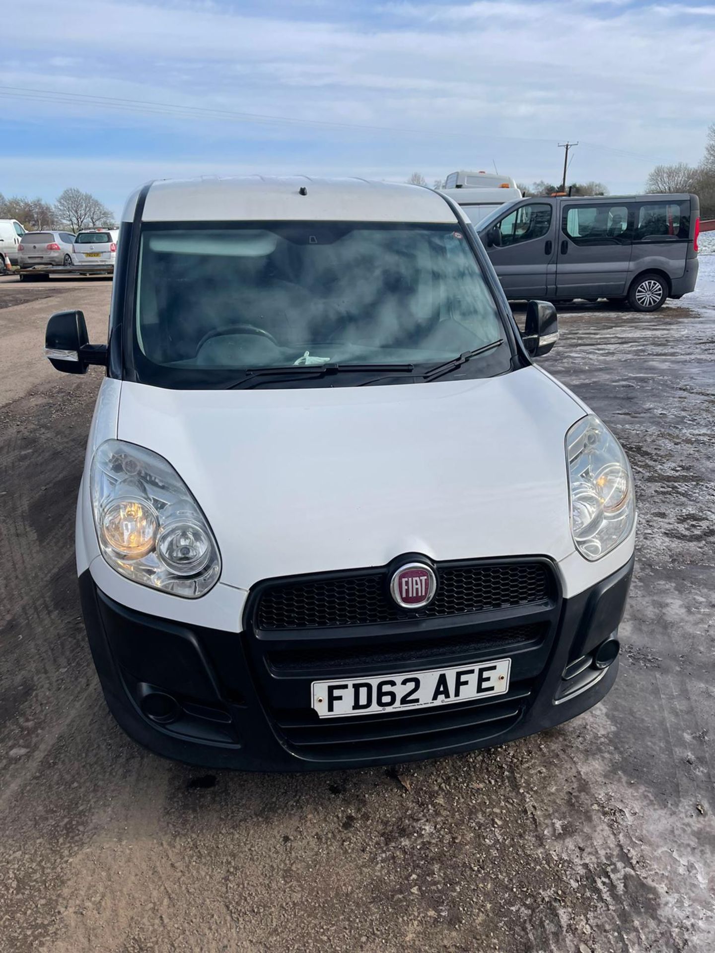 2012/62 REG FIAT DOBLO 16V MULTIJET SWB 1.25 DIESEL PANEL VAN, SHOWING 4 FORMER KEEPERS *NO VAT* - Image 2 of 6