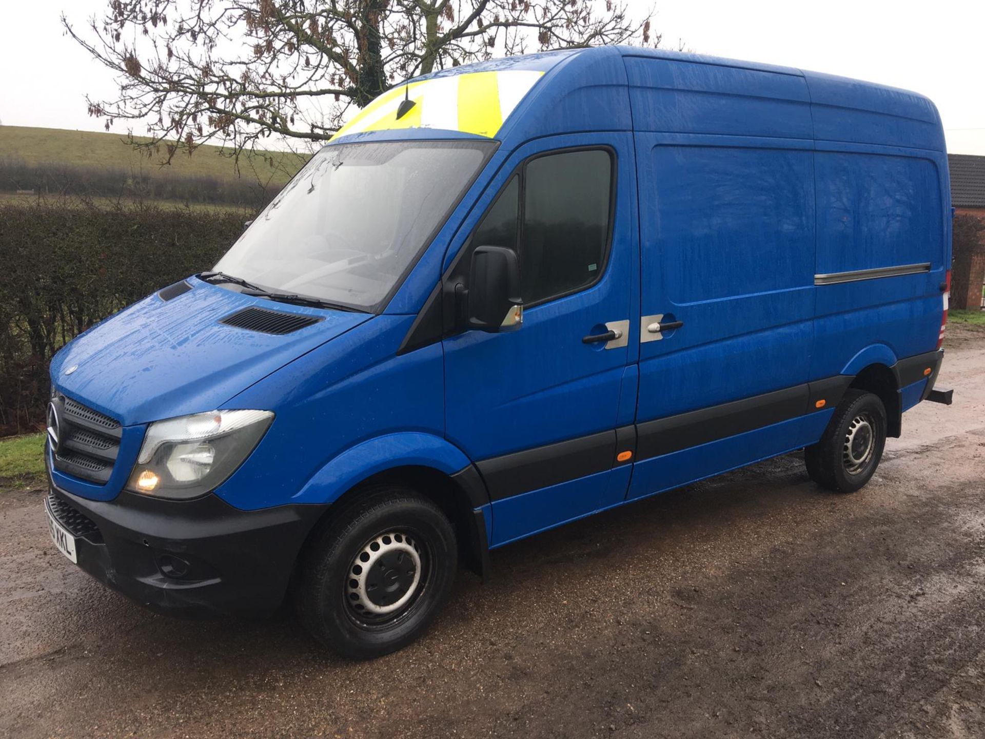 2015/65 REG MERCEDES-BENZ SPRINTER 313 CDI 2.2 DIESEL PANEL VAN, SHOWING 0 FORMER KEEPERS *NO VAT* - Image 3 of 26