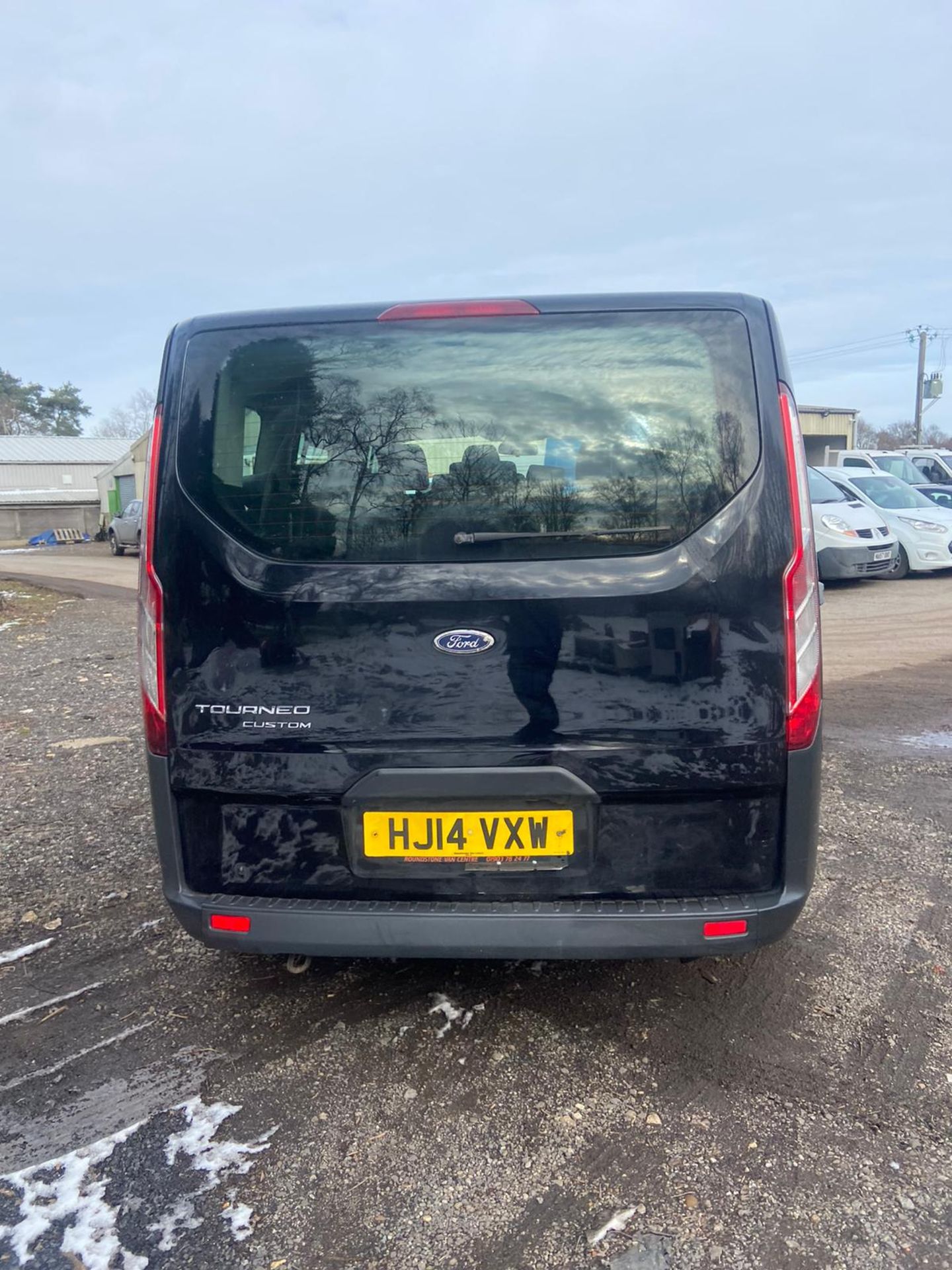 2014/14 REG FORD TOURNEO CUSTOM 300 ECO-TECH 2.2 DIESEL BLACK MINIBUS MPV, SHOWING 1 FORMER KEEPER - Image 5 of 9