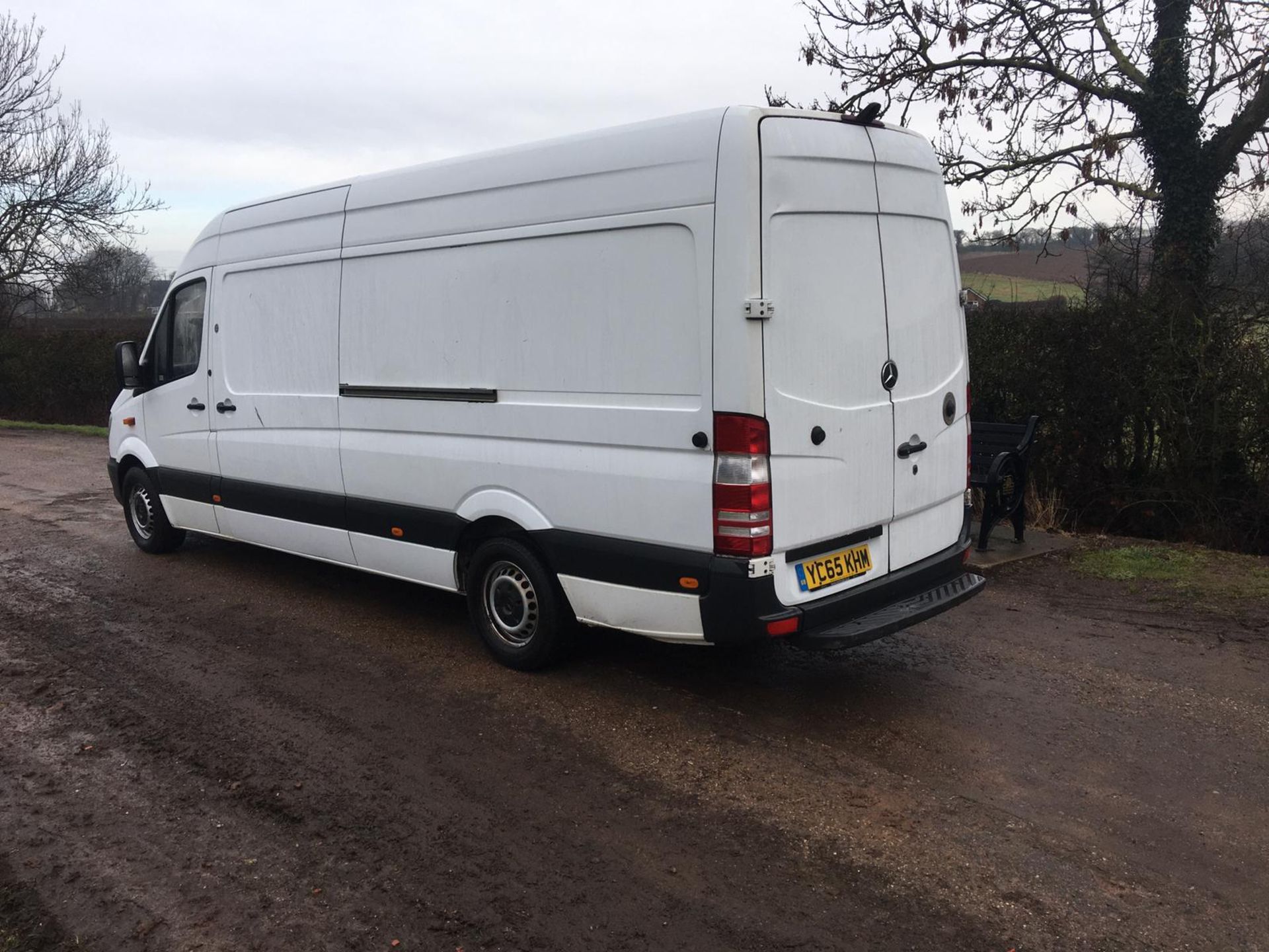 2015/65 REG MERCEDES-BENZ SPRINTER 310 CDI 2.2 DIESEL PANEL VAN, SHOWING 0 FORMER KEEPERS *NO VAT* - Image 4 of 21