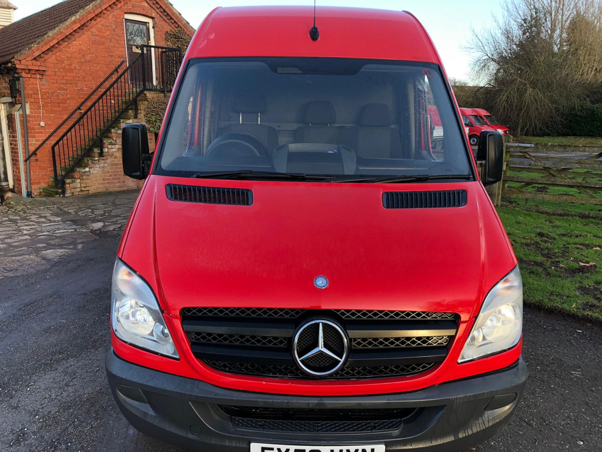 2009/59 REG MERCEDES SPRINTER 311 CDI LWB 2.2 DIESEL RED PANEL VAN, SHOWING 0 FORMER KEEPERS *NO VAT - Image 2 of 12