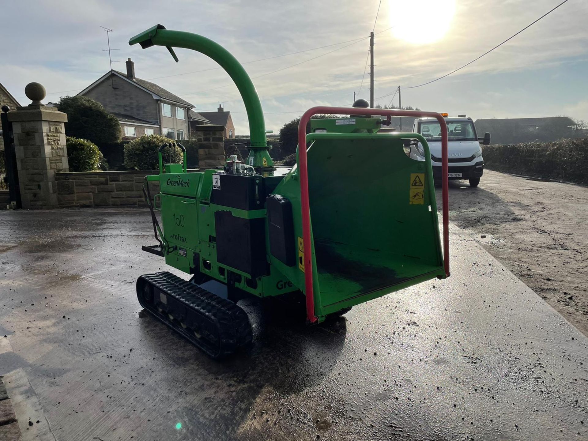 2014 GREENMECH ARBTRACK 150/35 TRACKED CHIPPER, RUNS, DRIVES AND CHIPS, CLEAN MACHINE *PLUS VAT* - Image 4 of 5