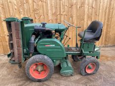 RANSOMES MOTOR TRIPLE DIESEL MOWER, KUBOTA DIESEL ENGINE, STARTS, FIRST TIME, RUNS, DRIVES, CUTS