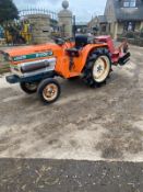 KUBOTA B1702 COMPACT TRACTOR, RUNS, DRIVES AND CUTS *NO VAT*