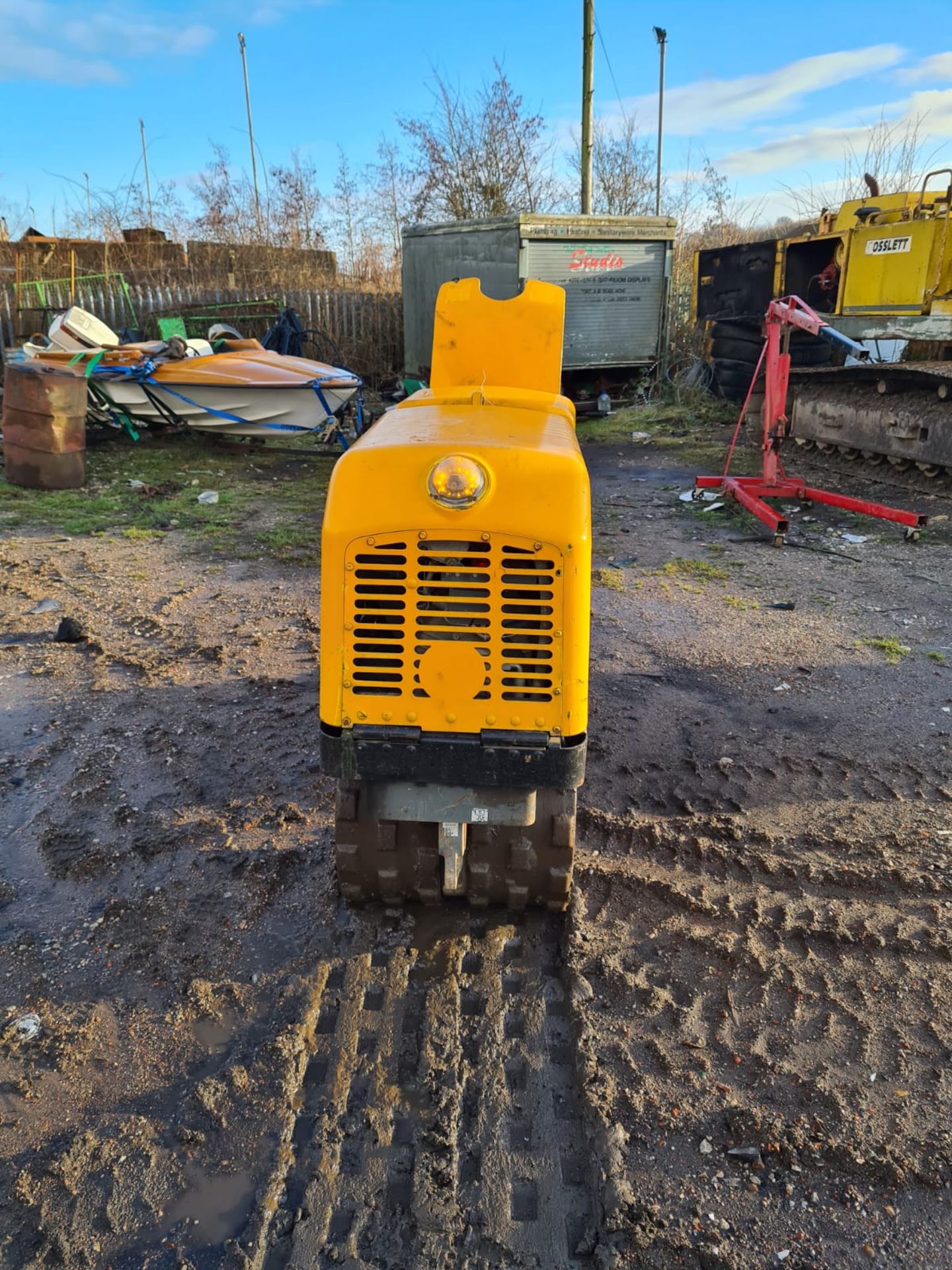 WACKER NEUSON TWIN VIBRATING ROLLER FULL WORKING ORDER 204 HOURS, YEAR 2014 *PLUS VAT* - Image 2 of 9