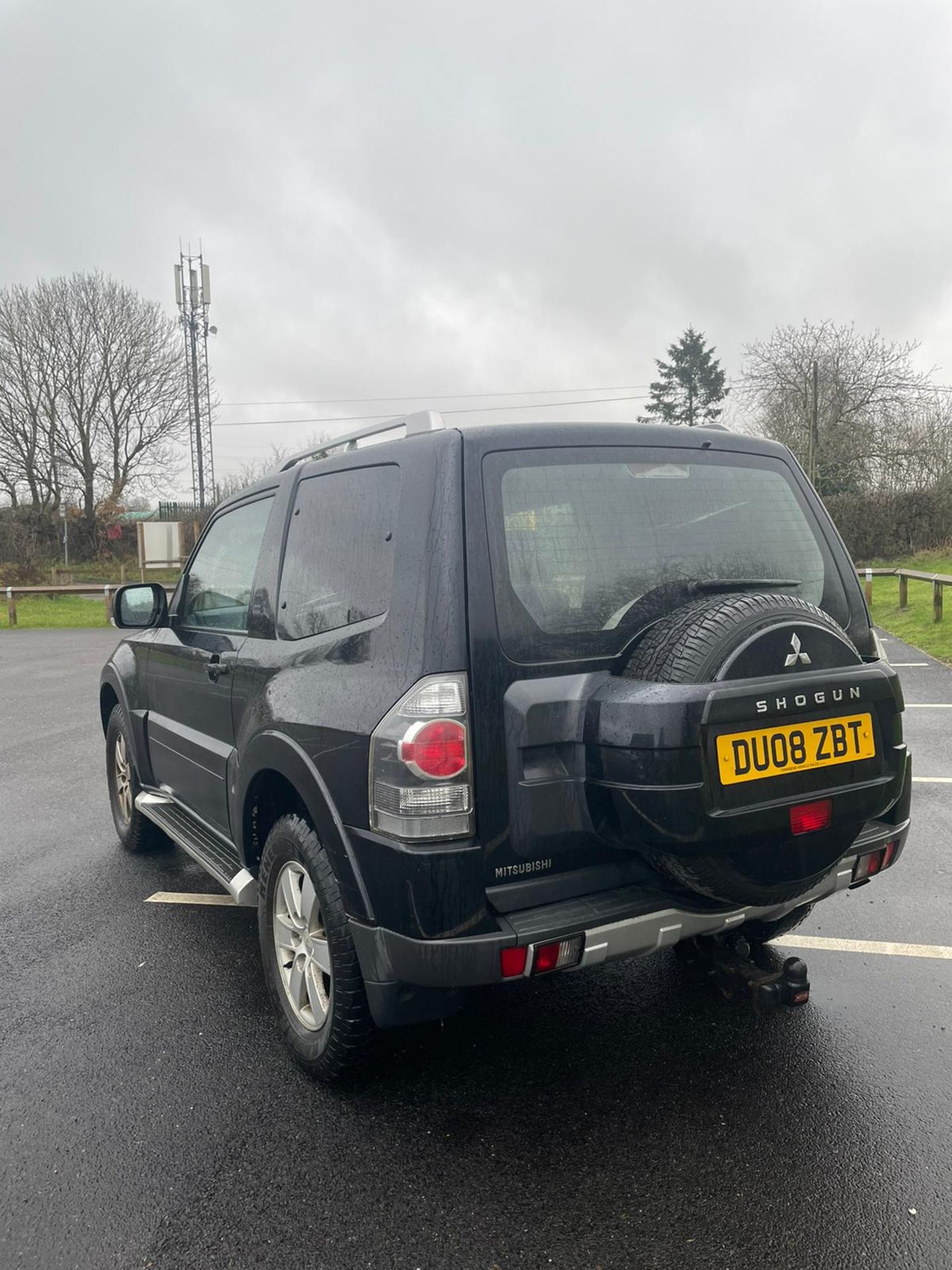 2008/08 REG MITSUBISHI SHOGUN 4WORK DI-D SWB 3.2 DIESEL BLACK LIGHT 4X4 UTILITY *NO VAT* - Image 6 of 9