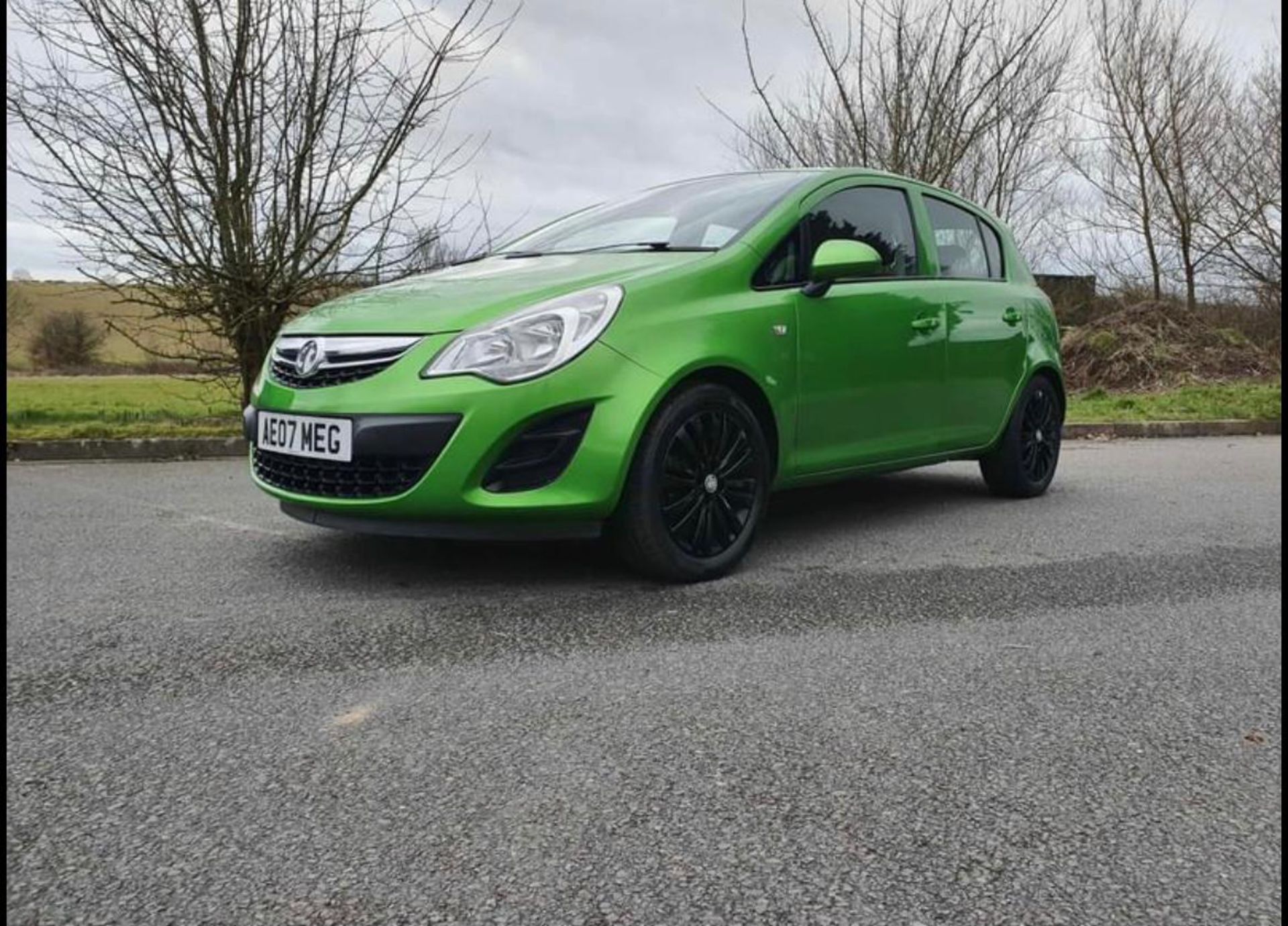 2011/61 REG VAUXHALL CORSA S 1.2 PETROL GREEN 5 DOOR HATCHBACK, SHOWING 4 FORMER KEEPERS *NO VAT* - Image 3 of 12