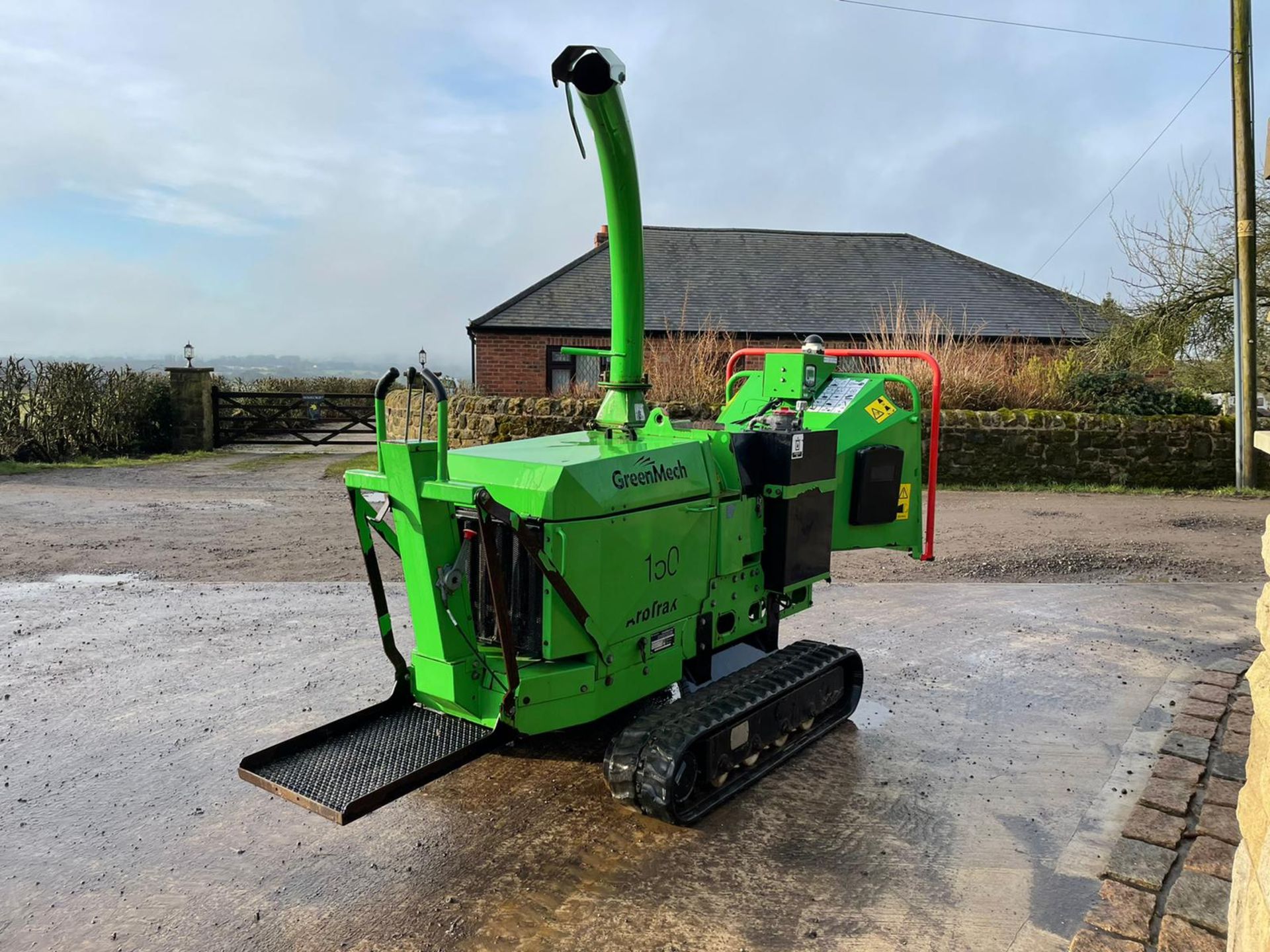 2014 GREENMECH ARBTRACK 150/35 TRACKED CHIPPER, RUNS, DRIVES AND CHIPS, CLEAN MACHINE *PLUS VAT* - Image 2 of 5