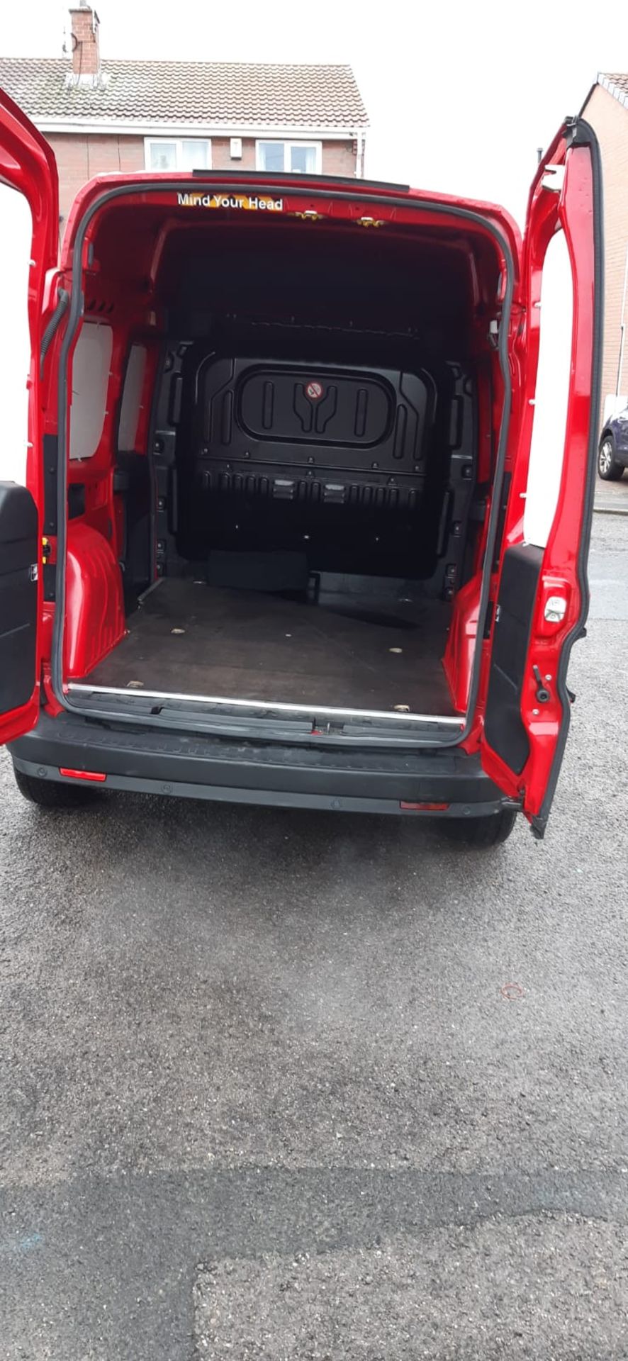 2013/63 REG FIAT DOBLO 16V XL MULTIJET LWB 1.6 DIESEL RED PANEL VAN, SHOWING 0 FORMER KEEPERS - Image 7 of 10