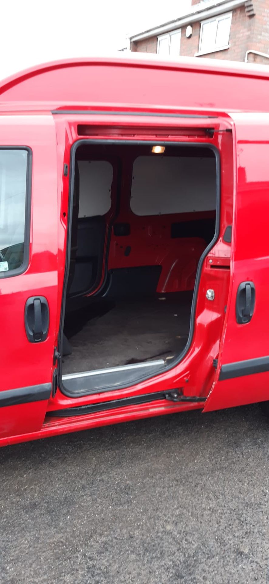 2013/63 REG FIAT DOBLO 16V XL MULTIJET LWB 1.6 DIESEL RED PANEL VAN, SHOWING 0 FORMER KEEPERS - Image 8 of 10