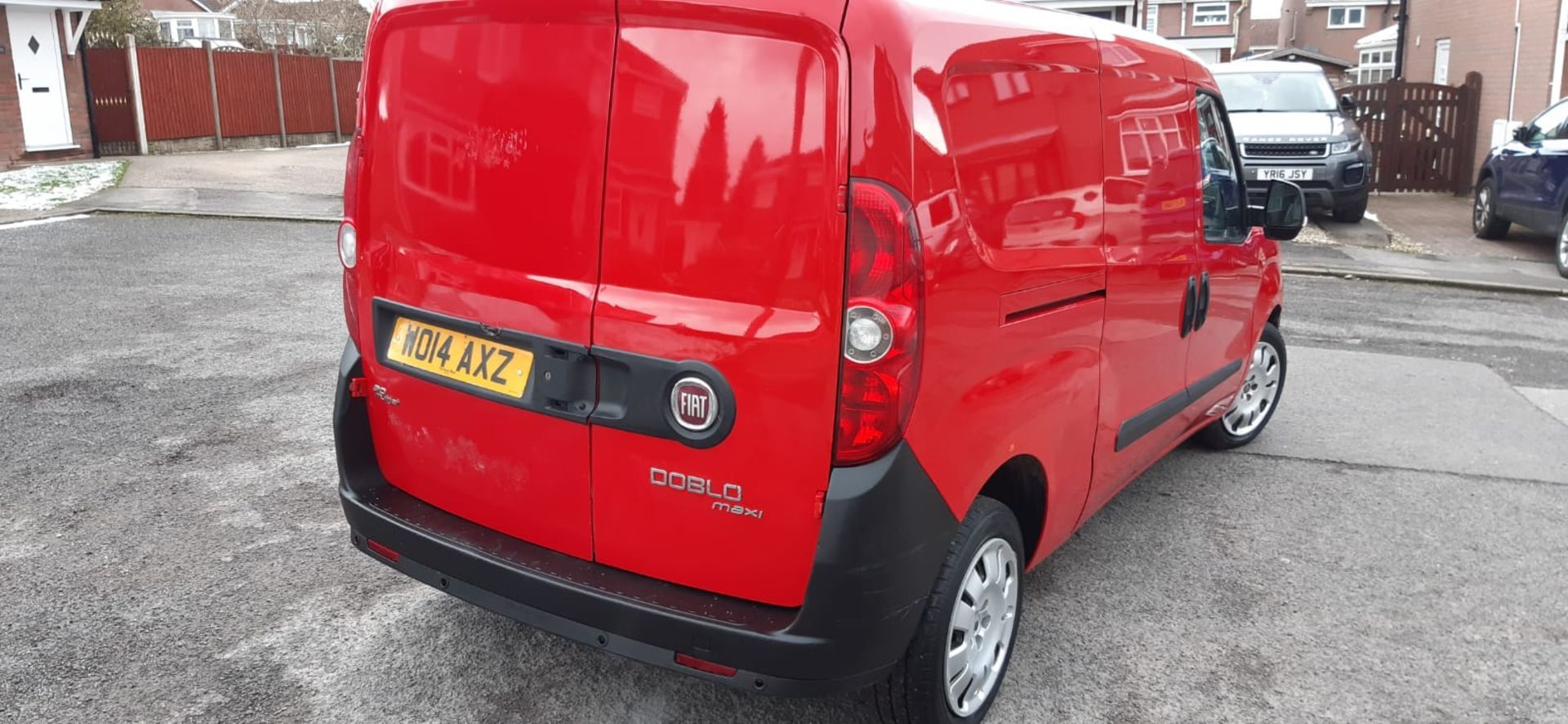 2014/14 REG FIAT DOBLO 16V MULTIJET 1.25 DIESEL RED PANEL VAN, SHOWING 0 FORMER KEEPERS *PLUS VAT* - Image 6 of 12