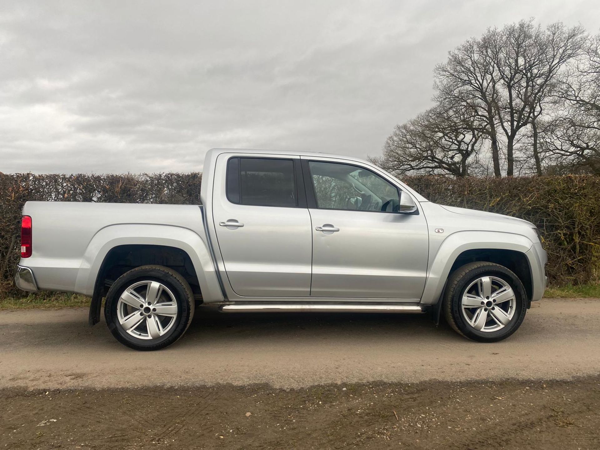 2016/16 REG VOKSWAGEN AMAROK HIGHLINE 4MOTION DC 2.0 DIESEL SILVER PICK-UP, SHOWING 0 FORMER KEEPERS - Image 7 of 12