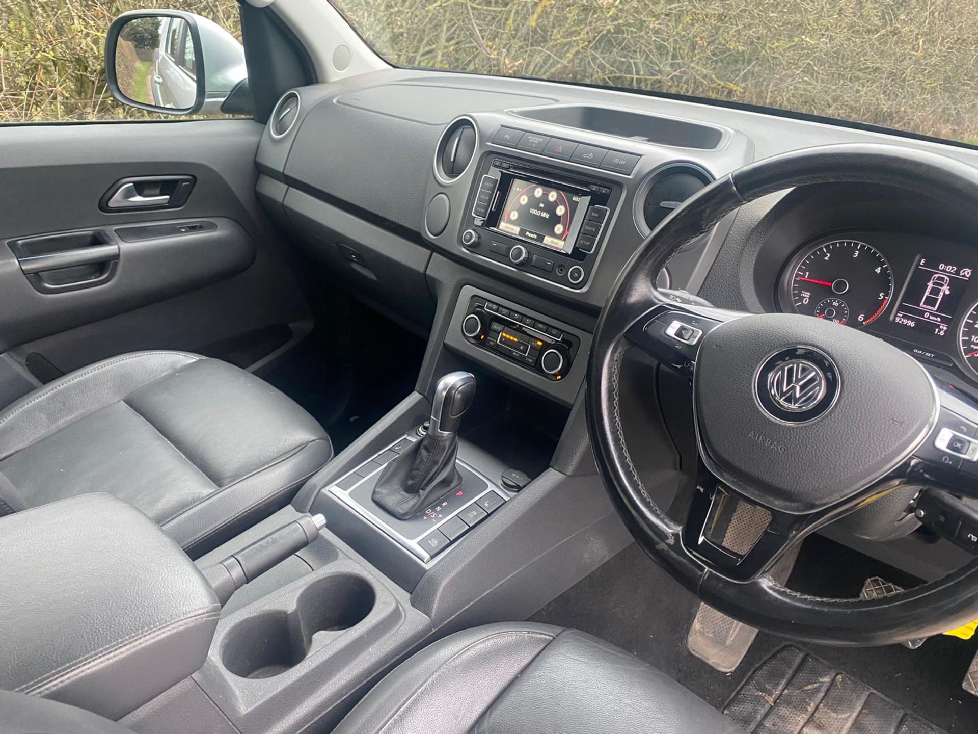 2016/16 REG VOKSWAGEN AMAROK HIGHLINE 4MOTION DC 2.0 DIESEL SILVER PICK-UP, SHOWING 0 FORMER KEEPERS - Image 9 of 12