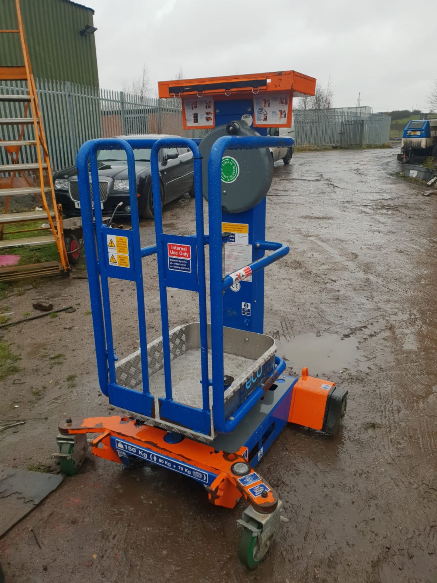 POWER TOWER PECO LIFT ACCESS TOWER SCISSOR LIFT PLATFORM, FULL WORKING ORDER, YEAR 2015 *PLUS VAT* - Image 4 of 6