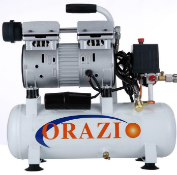 MC - new ORAZIO low noise Silent Air compressor 9L Europe Plug 600W for Garage Clinic