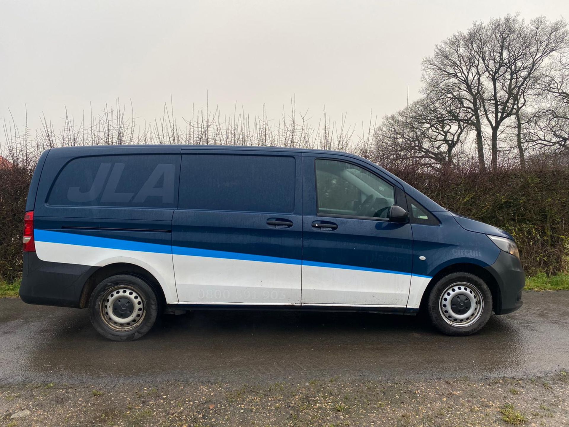 2016/16 REG MERCEDES-BENZ VITO 109 CDI 1.6 DIESEL BLUE PANEL VAN, SHOWING 0 FORMER KEEPERS *PLUS VAT - Image 6 of 11