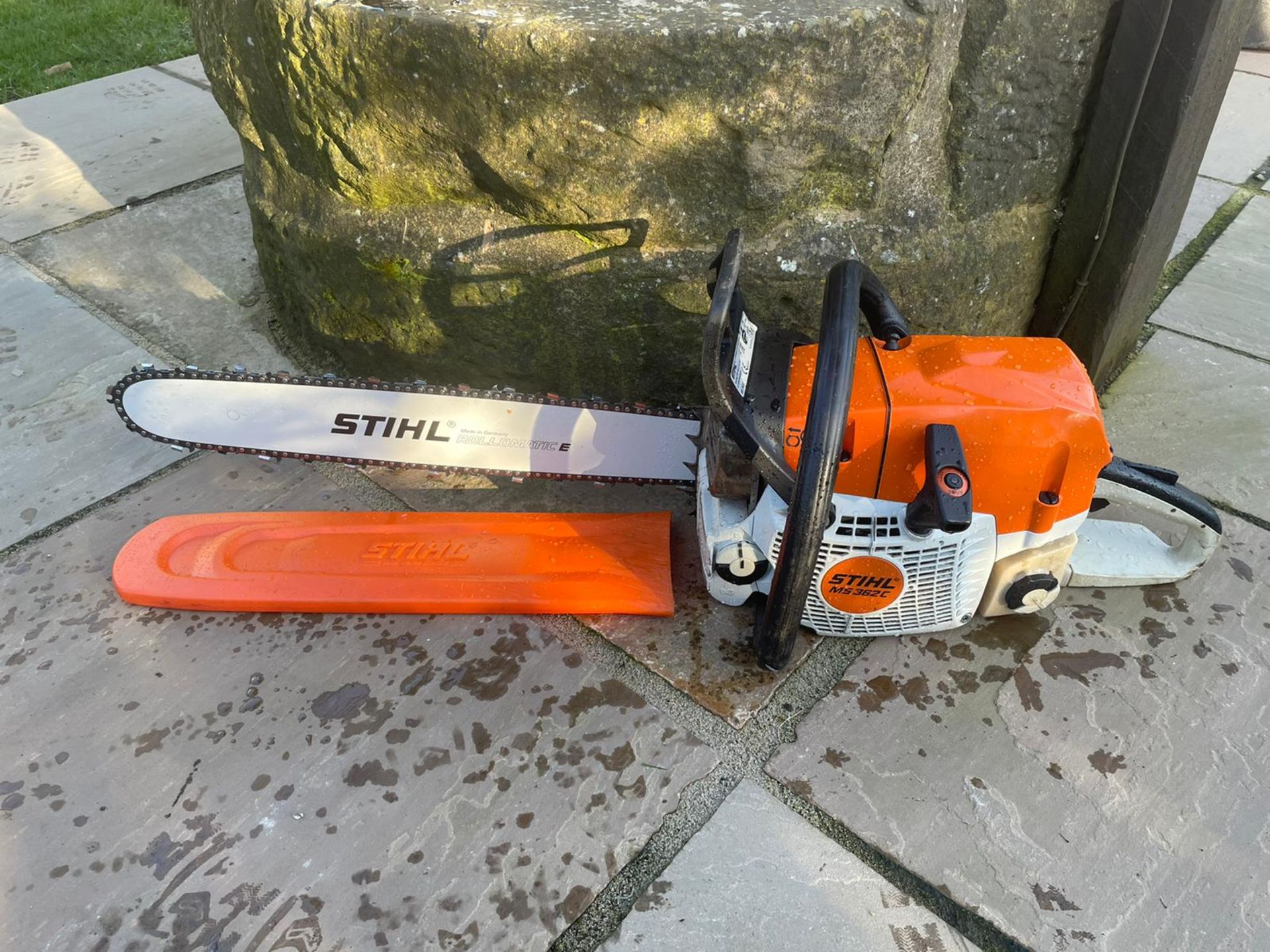 STIHL MS362C CHAINSAW, RUNS AND WORKS, IN USED BUT GREAT CONDITION, BAR COVER IS INCLUDED *NO VAT*