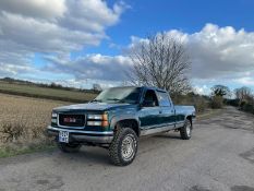 2000/V REG GMC SIERRA K3500 7.4L PETROL GREEN PICK UP LEFT HAND DRIVE, 4 WHEEL DRIVE *NO VAT*