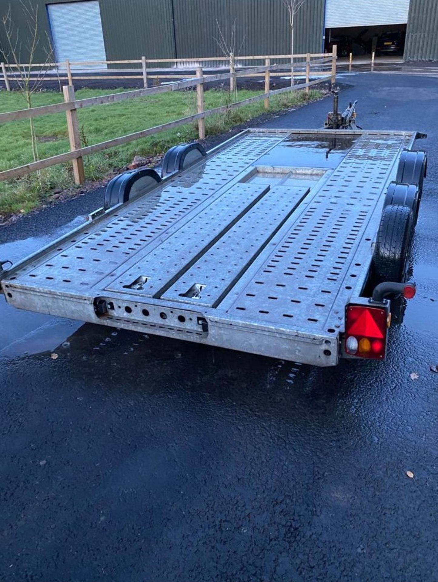 BRIAN JAMES C4 CAR TRANSPORTER TWIN AXLE TRAILER *PLUS VAT* - Image 3 of 4