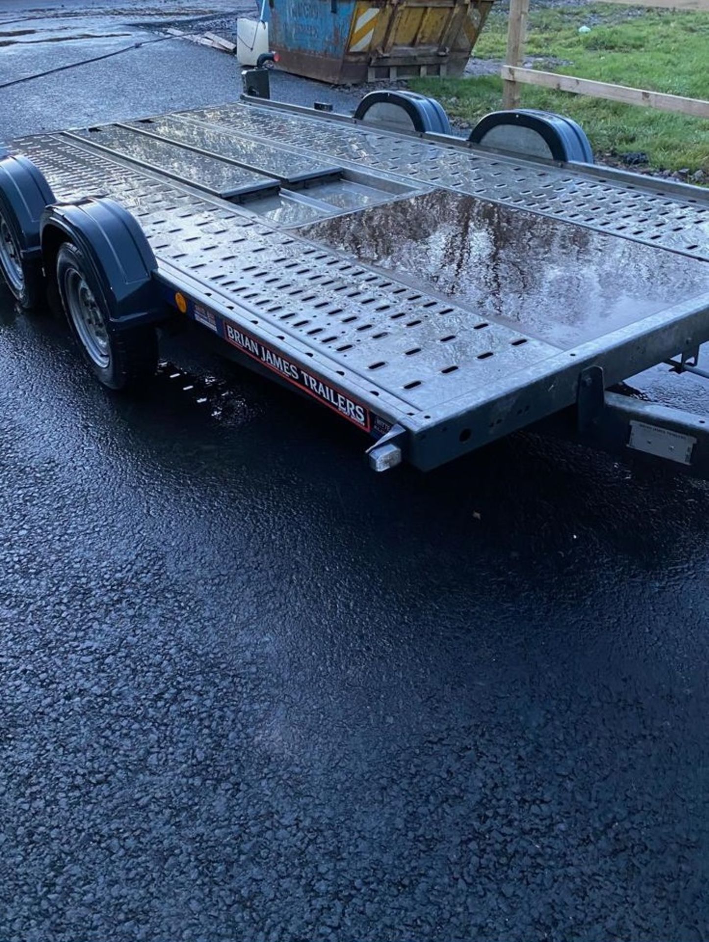 BRIAN JAMES C4 CAR TRANSPORTER TWIN AXLE TRAILER *PLUS VAT*