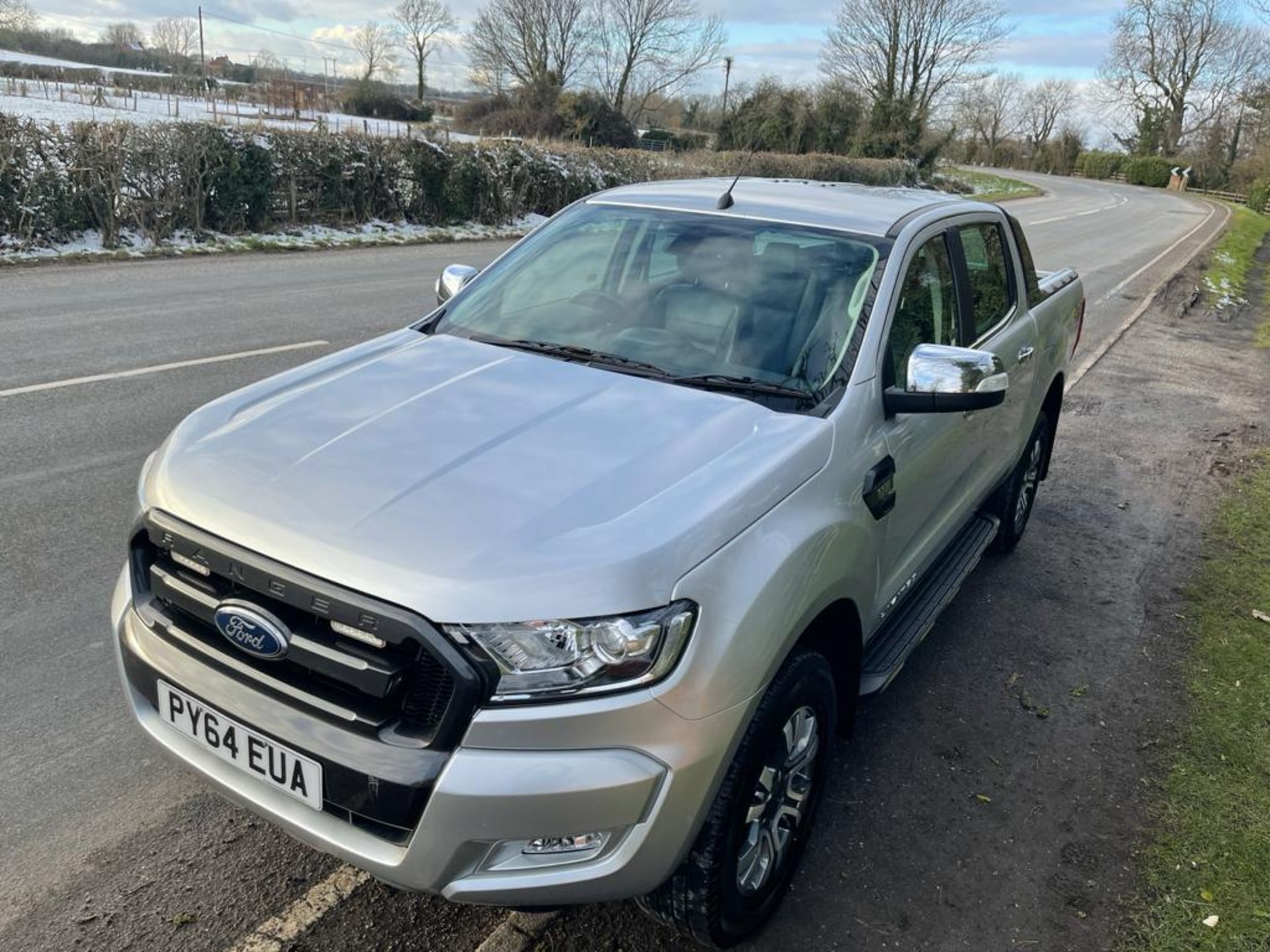 2015 REG FORD RANGER LIMITED 4X4 TDCI 2.2 DIESEL SILVER PICK-UP, SHOWING 3 FORMER KEEPERS *NO VAT - Image 6 of 23