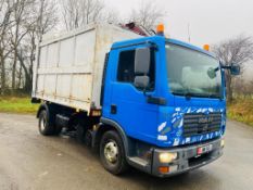 2008 MAN RECYCLING LORRY TIPPER BODY AUTO, 106,000 KMS, ONE OWNER ON ISLE OF MAN PLATES *PLUS VAT*