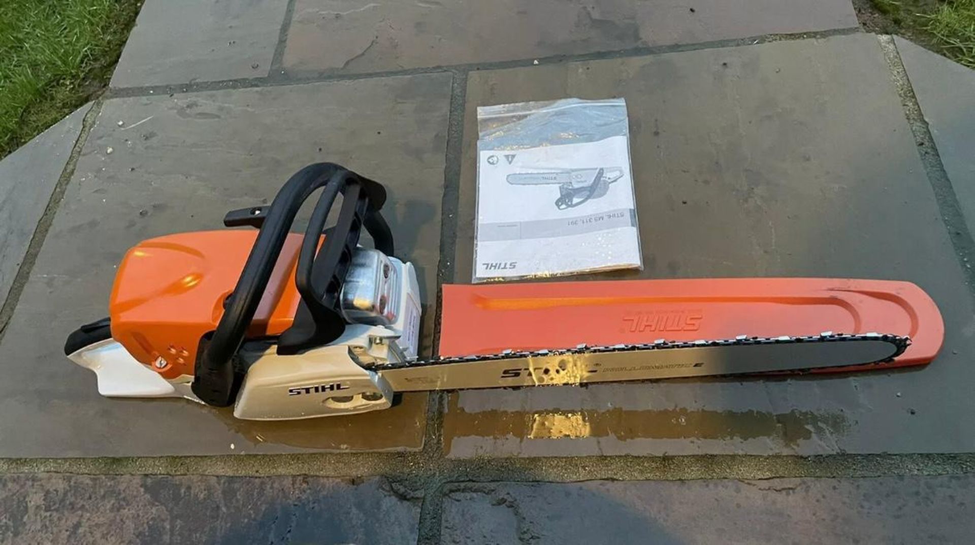 BRAND NEW AND UNUSED, STIHIL MS391 CHAINSAW, 20" BAR & CHAIN, MANUAL AND BAR COVER INCLUDED *NO VAT* - Image 5 of 6