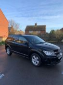 2010/10 REG DODGE JOURNEY SXT CRD 2.0 DIESEL BLACK MPV 7 SEAT, SHOWING 4 FORMER KEEPERS *NO VAT*