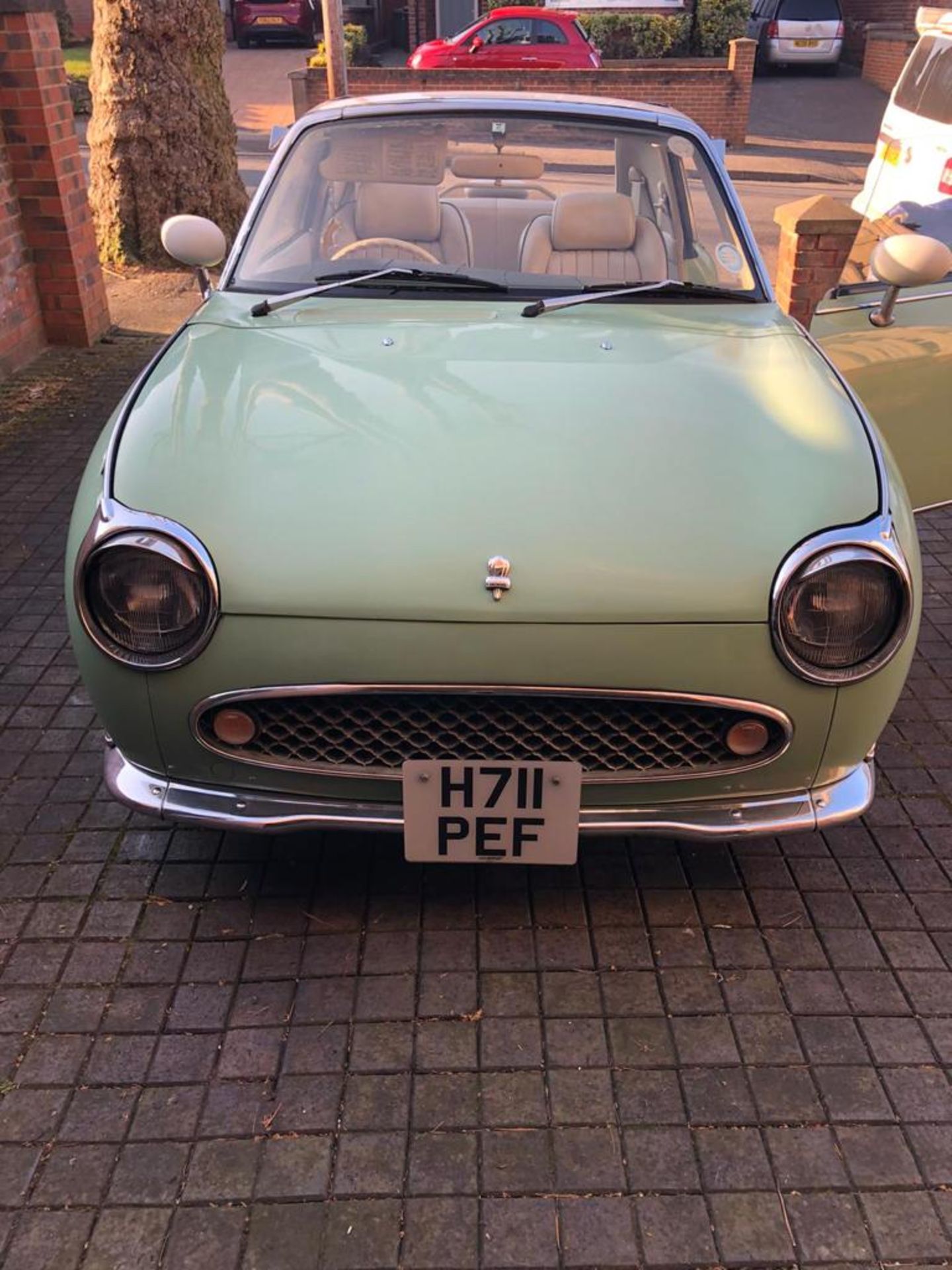 MC - NISSAN FIGARO  CONVERTIBLE- RETRO JAPANESE SPORTS CAR 88K Miles 12m MOT and just serviced - Image 22 of 30