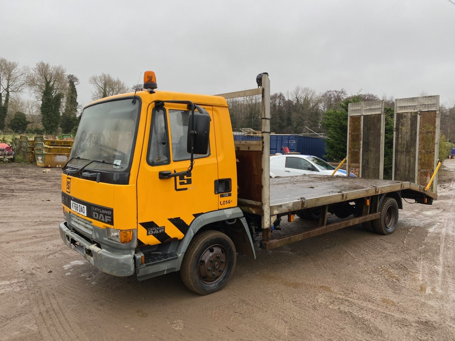 1999/V REG LEYLAND DAF FA 45.150 5.7L DIESEL BEAVERTAIL LORRY, SHOWING 2 FORMER KEEPERS *PLUS VAT* - Image 2 of 9