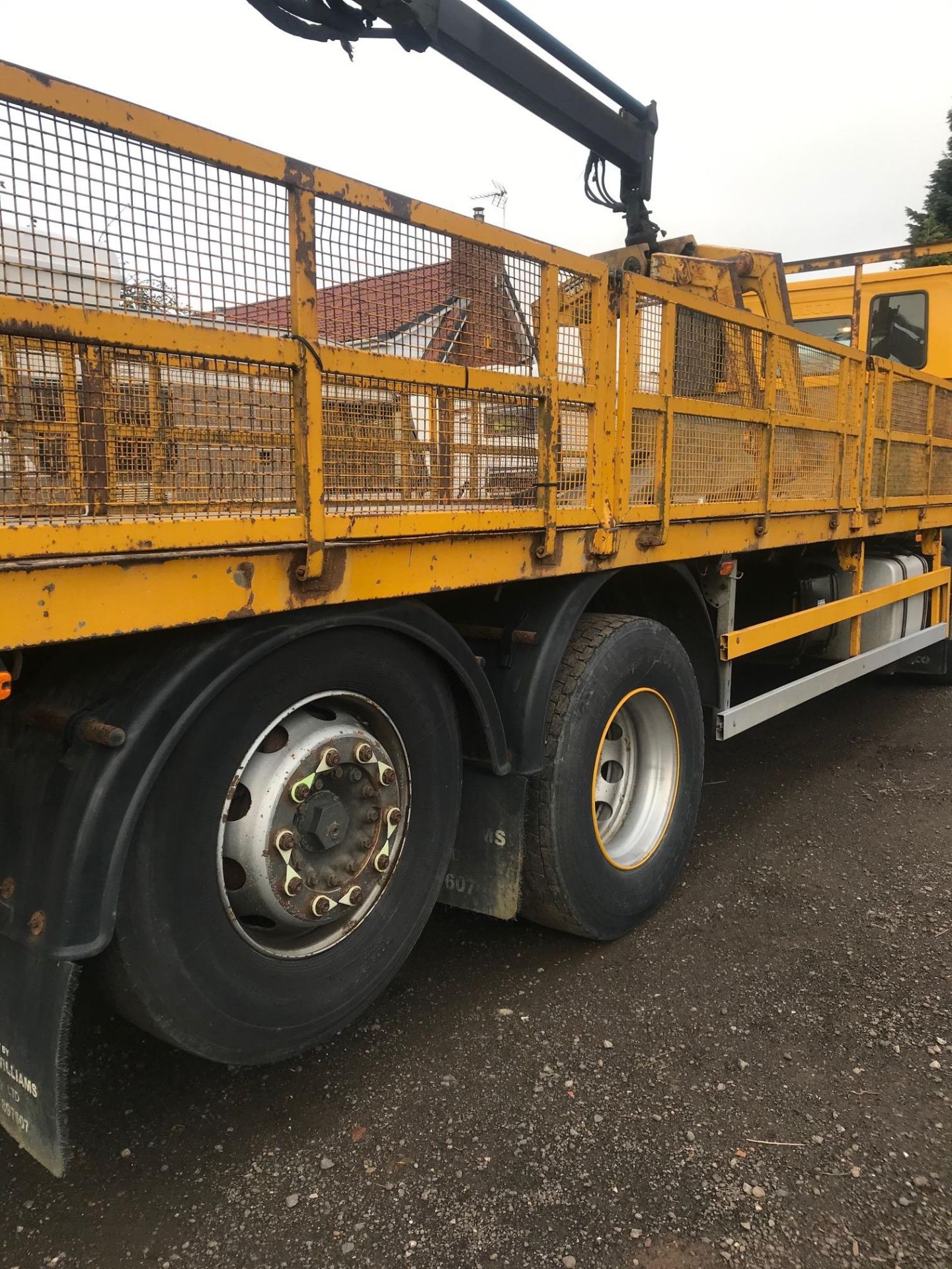 2007/57 REG IVECO EURO STRALIS AUTOMATIC 7.8L DIESEL 2 DOOR ATLAS CRANE WITH BRICK CRAB *PLUS VAT* - Image 9 of 9