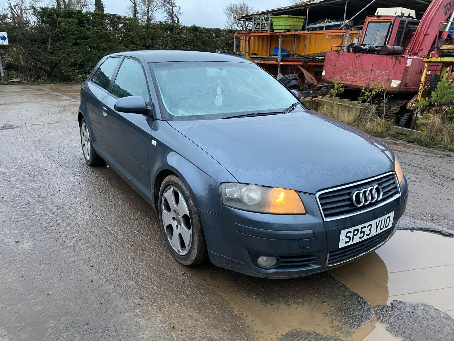 2003/53 REG AUDI A3 SPORT TDI 2.0 DIESEL GREY 3 DOOR HATCHBACK, SHOWING 7 FORMER KEEPERS *NO VAT*