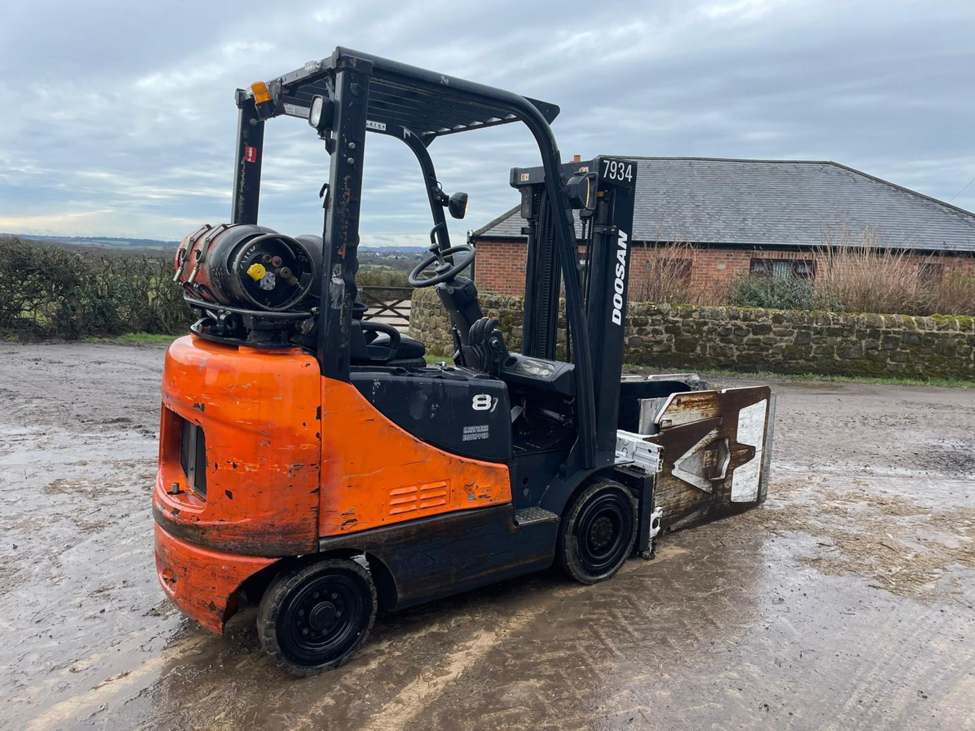 2009 DOOSAN G18S-5 FORKLIFT, RUNS, DRIVES AND WORKS, IN USED BUT GOOD CONDITION *PLUS VAT* - Image 3 of 7