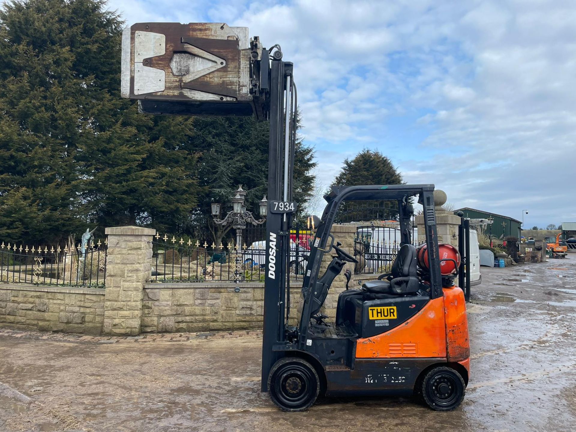 2009 DOOSAN G18S-5 FORKLIFT, RUNS, DRIVES AND WORKS, IN USED BUT GOOD CONDITION *PLUS VAT* - Image 7 of 7