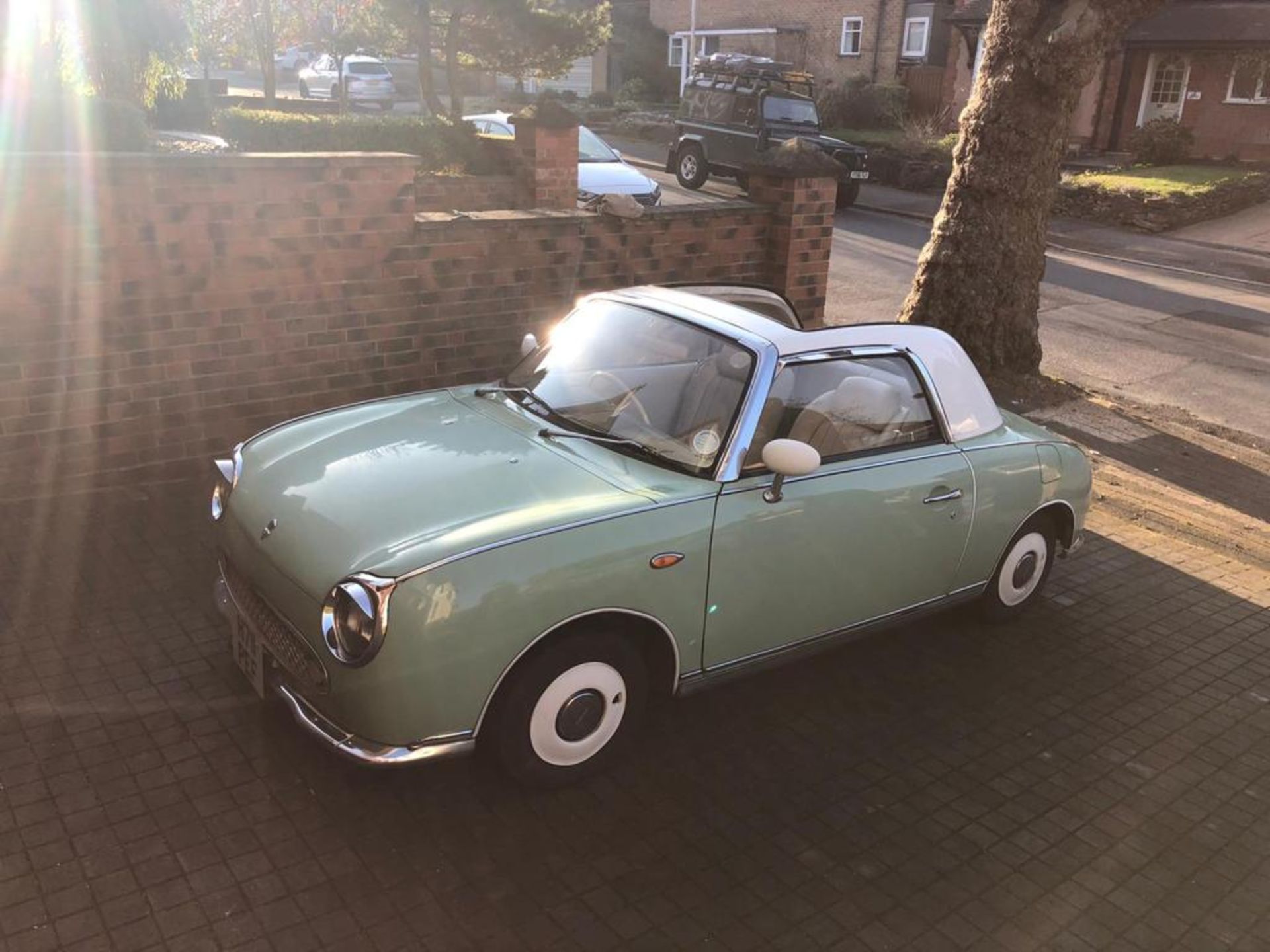 MC - NISSAN FIGARO  CONVERTIBLE- RETRO JAPANESE SPORTS CAR 88K Miles 12m MOT and just serviced - Image 24 of 30