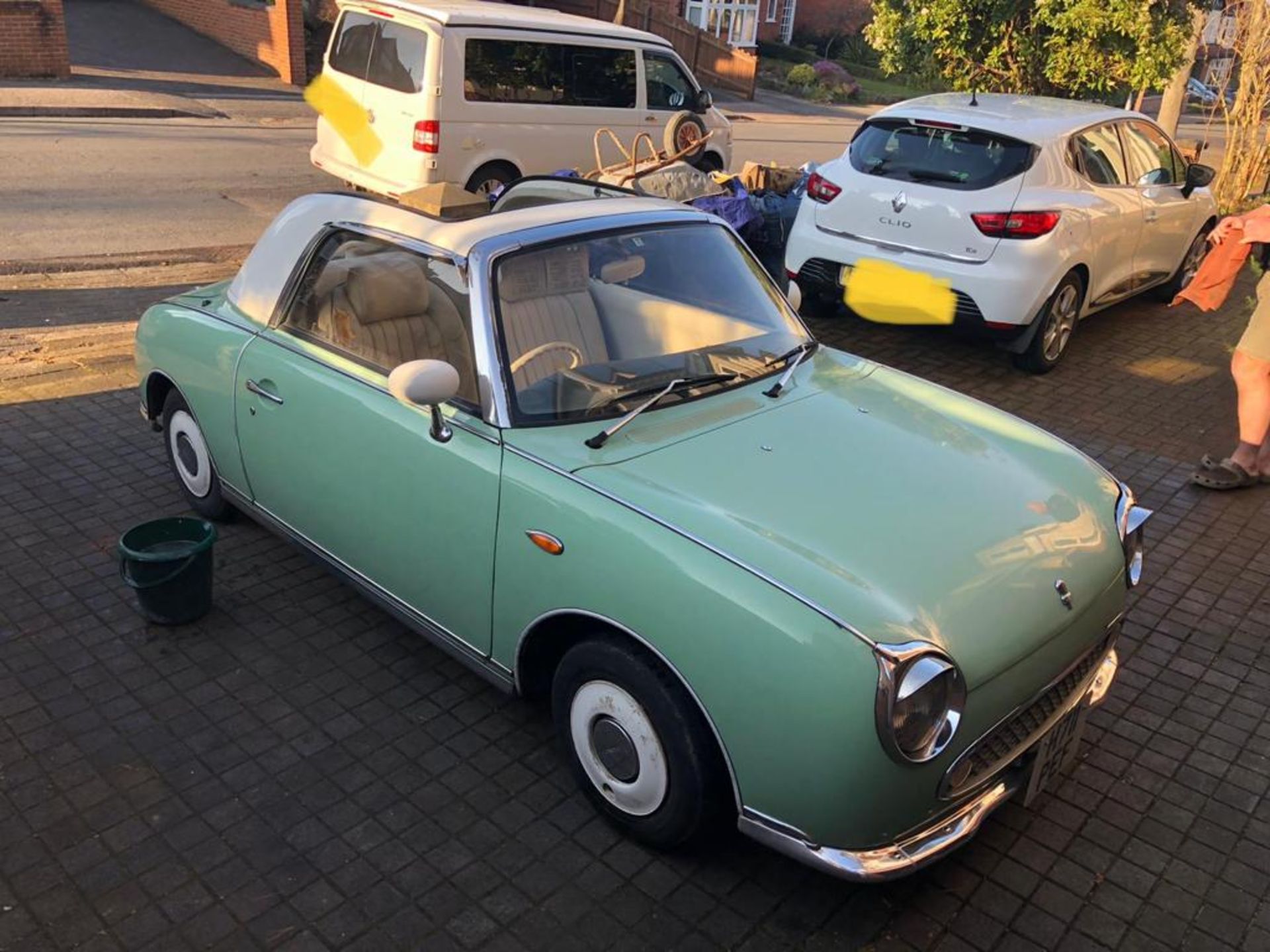 MC - NISSAN FIGARO  CONVERTIBLE- RETRO JAPANESE SPORTS CAR 88K Miles 12m MOT and just serviced - Image 26 of 30