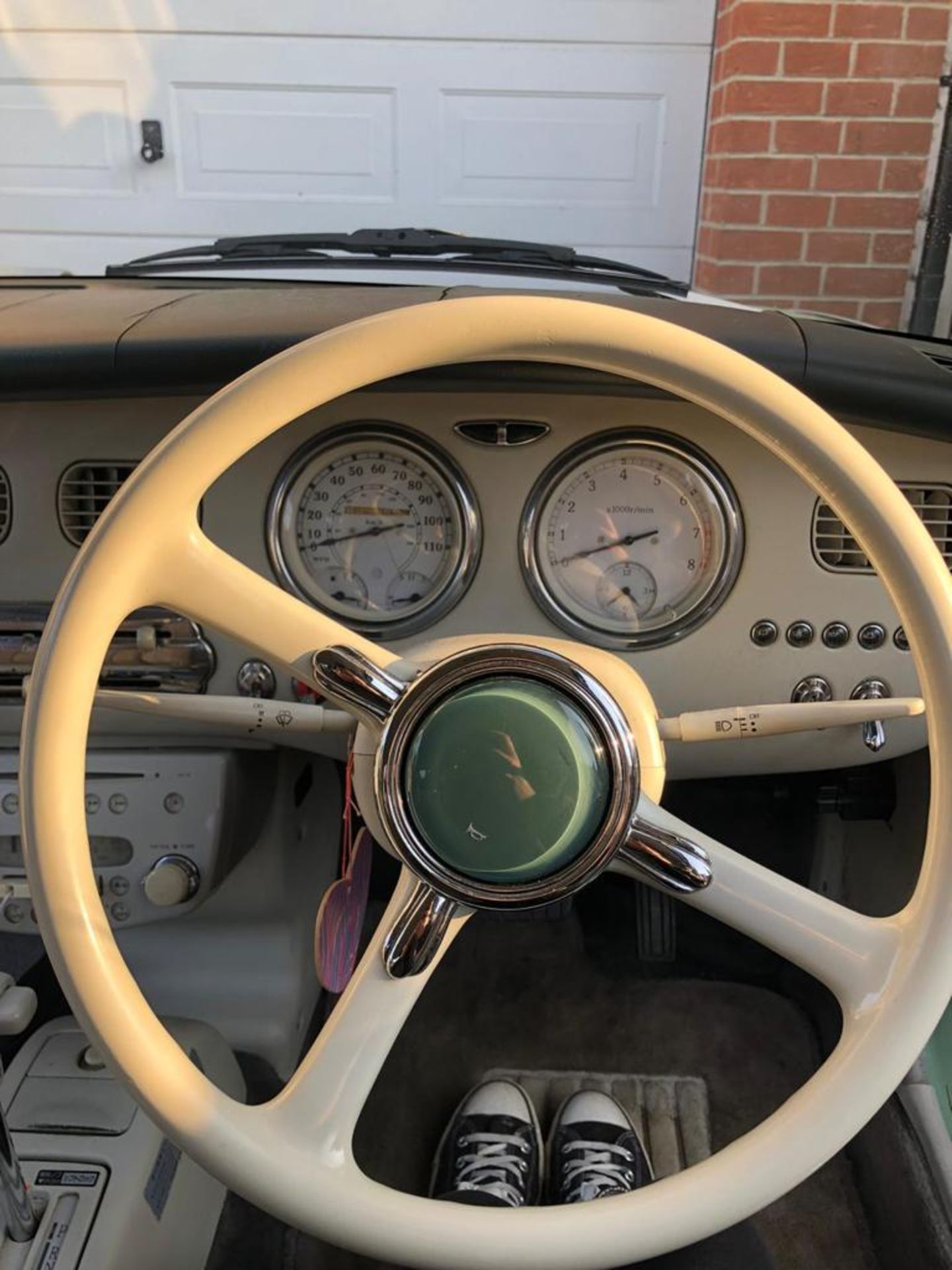 MC - NISSAN FIGARO  CONVERTIBLE- RETRO JAPANESE SPORTS CAR 88K Miles 12m MOT and just serviced - Image 13 of 30