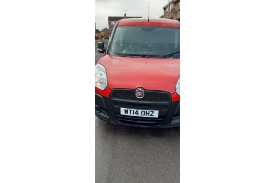 KV 2014/14 REG FIAT DOBLO 16V MULTIJET 1.25 DIESEL RED