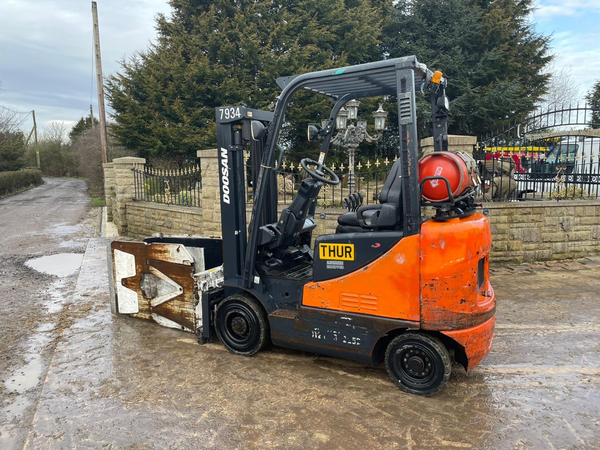 2009 DOOSAN G18S-5 FORKLIFT, RUNS, DRIVES AND WORKS, IN USED BUT GOOD CONDITION *PLUS VAT* - Image 5 of 7