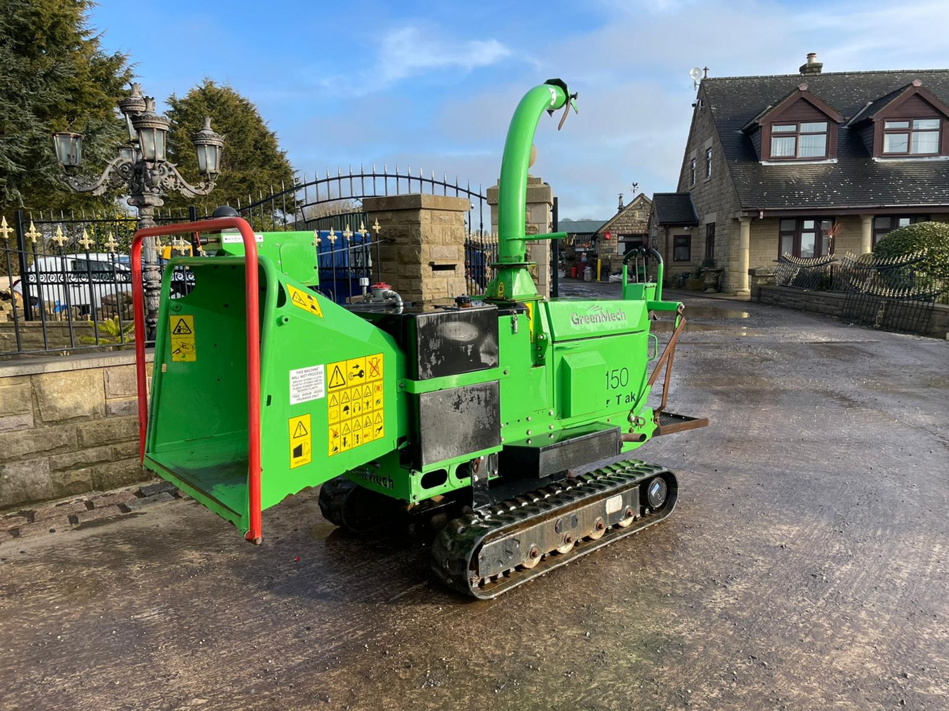 2014 GREENMECH ARBTRACK 150/35 TRACKED CHIPPER, RUNS, DRIVES AND CHIPS, CLEAN MACHINE *PLUS VAT* - Image 3 of 5